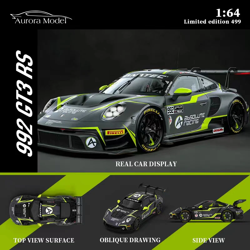 Aurora Model Porsche 992 GT3 RS Black