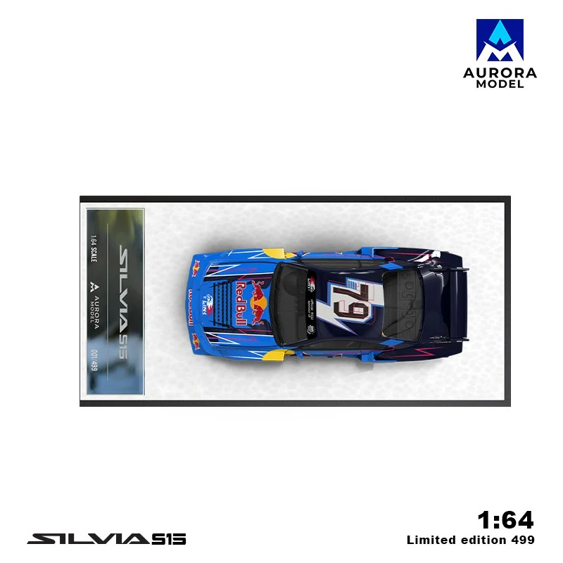 Aurora Model Red Bull Mad Mike Nissan Silvia S15 - Image 2