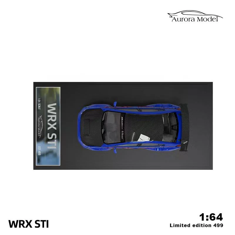 Aurora Model Subaru Impreza WRX STI Blue - Image 2