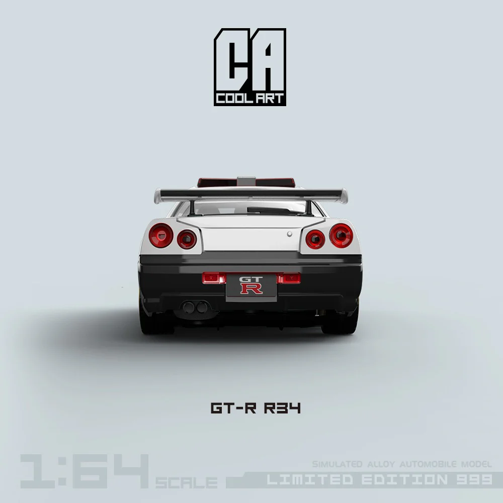 Cool Art Nissan Skyline R34 GTR Japanese Police - Image 3