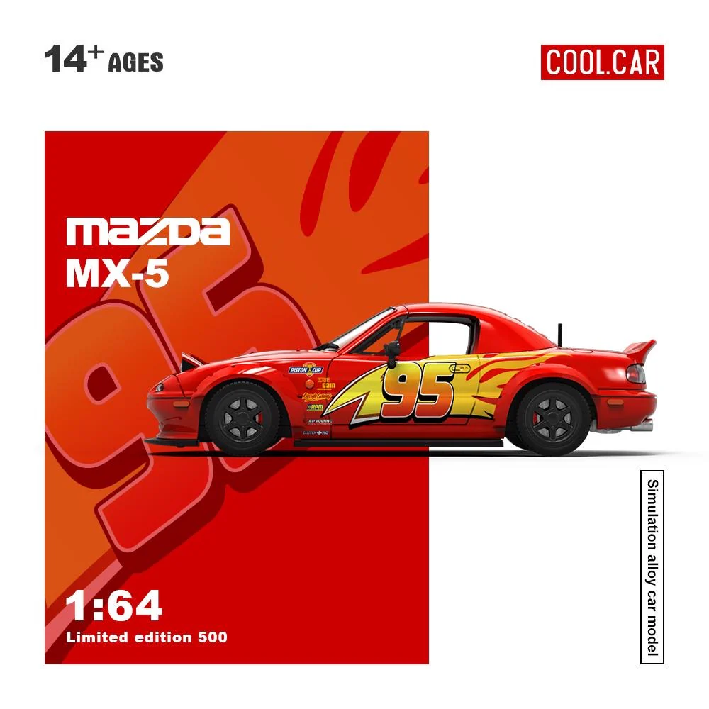 Cool Car Lightning McQueen MK1 Mazda MX5 - Image 3