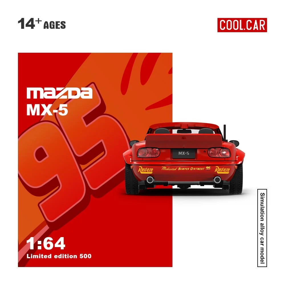 Cool Car Lightning McQueen MK1 Mazda MX5 - Image 5