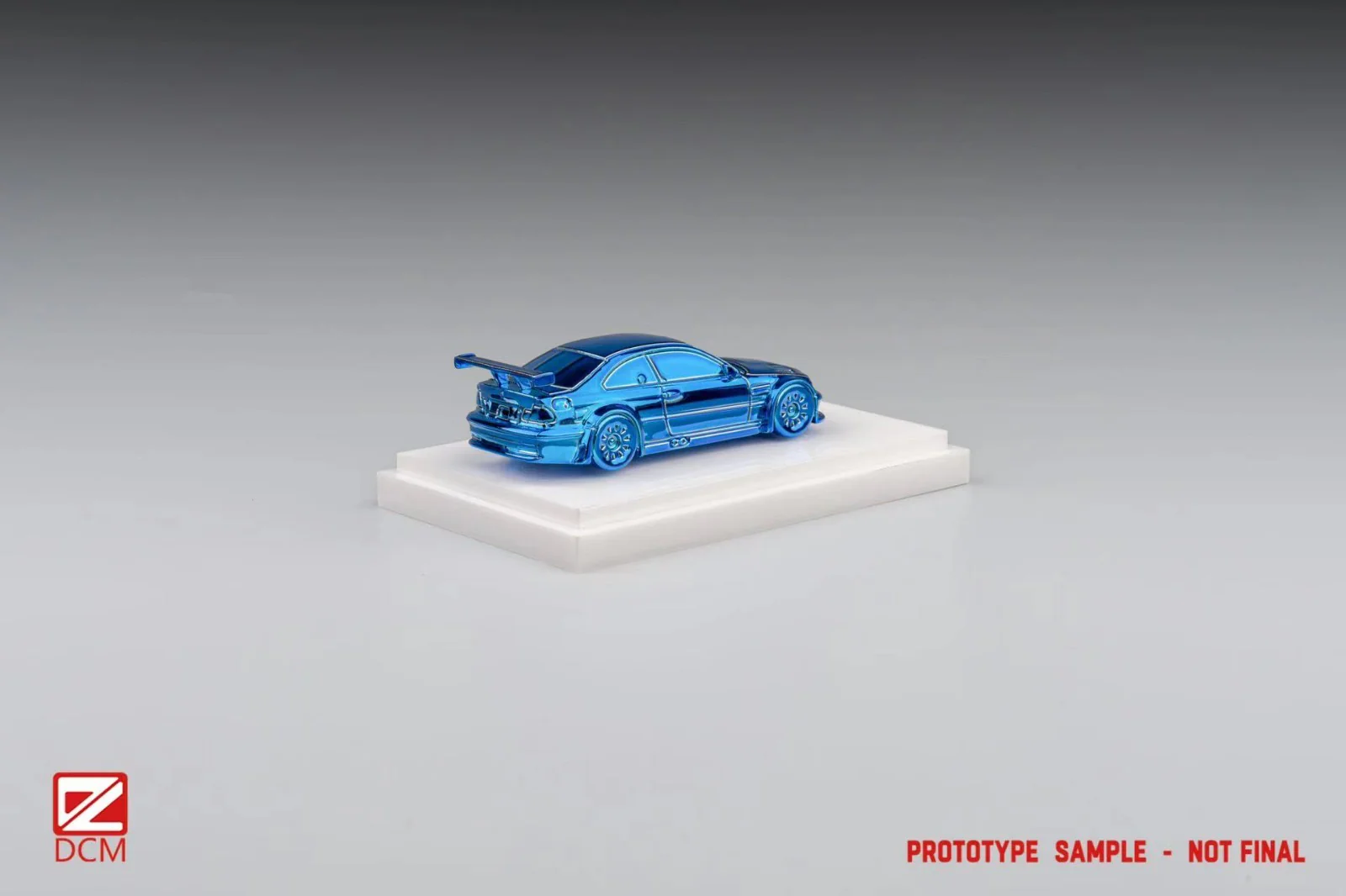 DCM Model BMW M3 E46 GTR 1/87 Scale Blue - Image 2