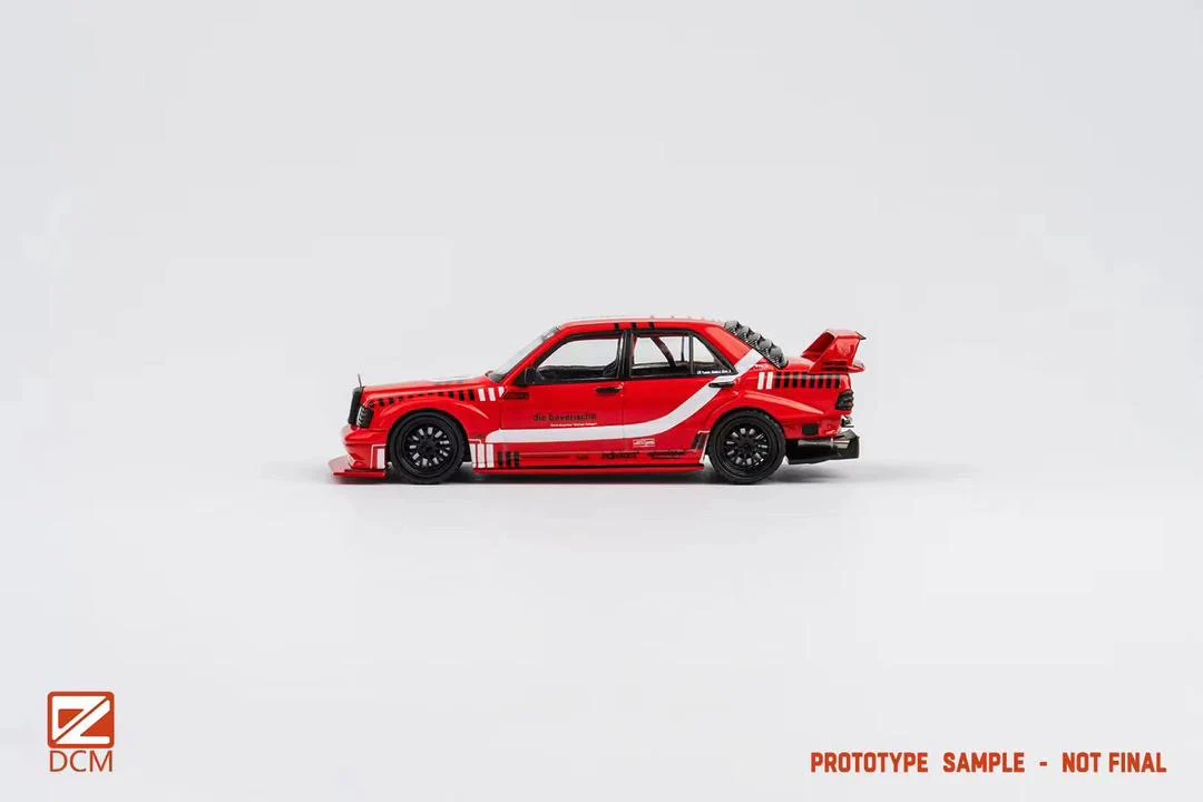 DCM Model Mercedes Benz 190E Restomod Red - Image 3