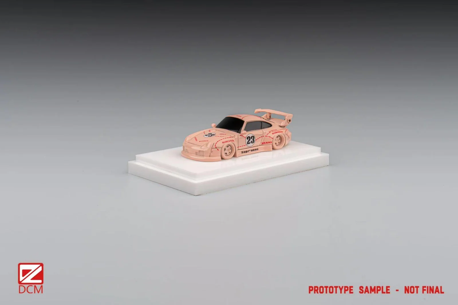 DCM Model Porsche 993 RWB Pink Pig 1/87 Scale