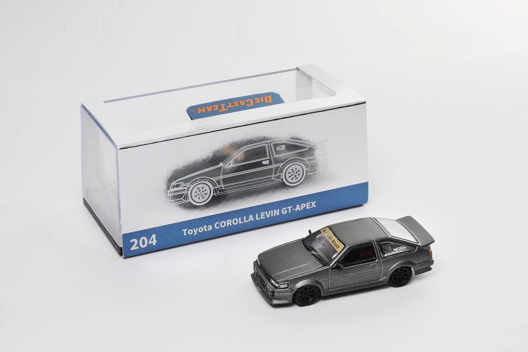 DCT Toyota AE86 Corolla Levin GT Apex Grey