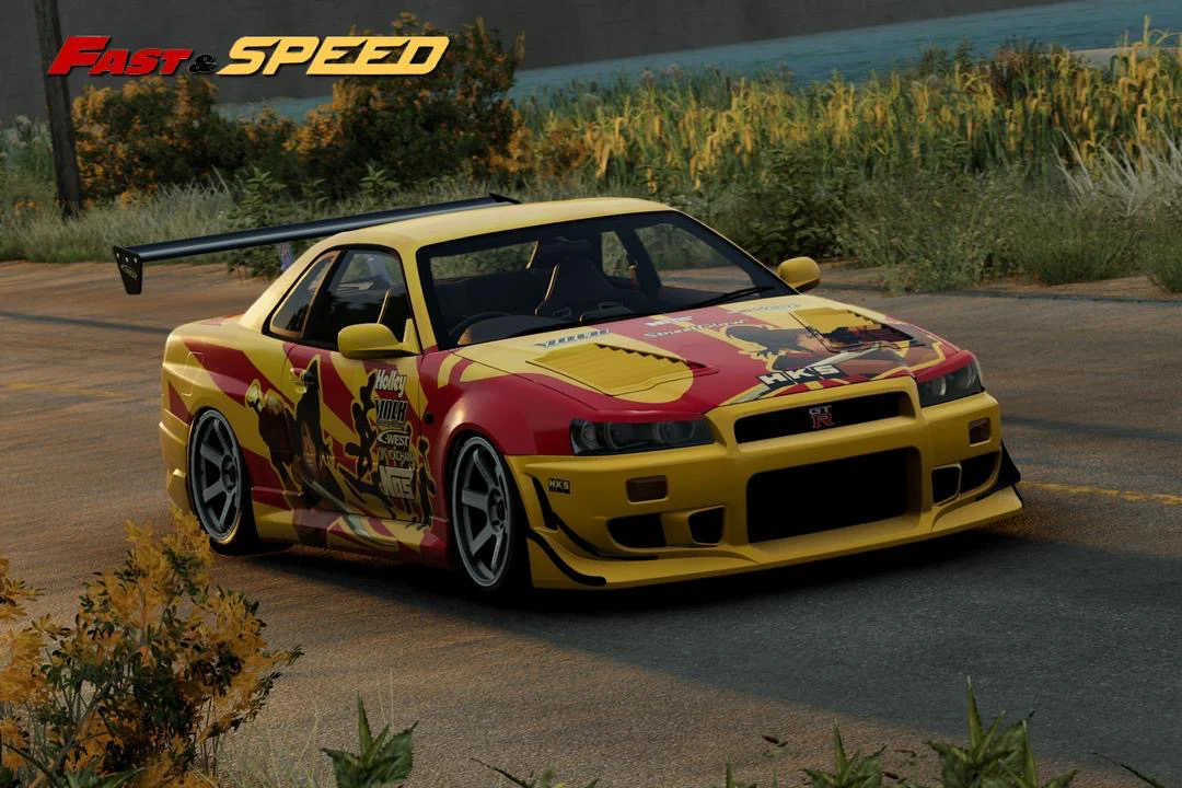 Fast & Speed Nissan Skyline R34 GTR Z Tune - Image 2