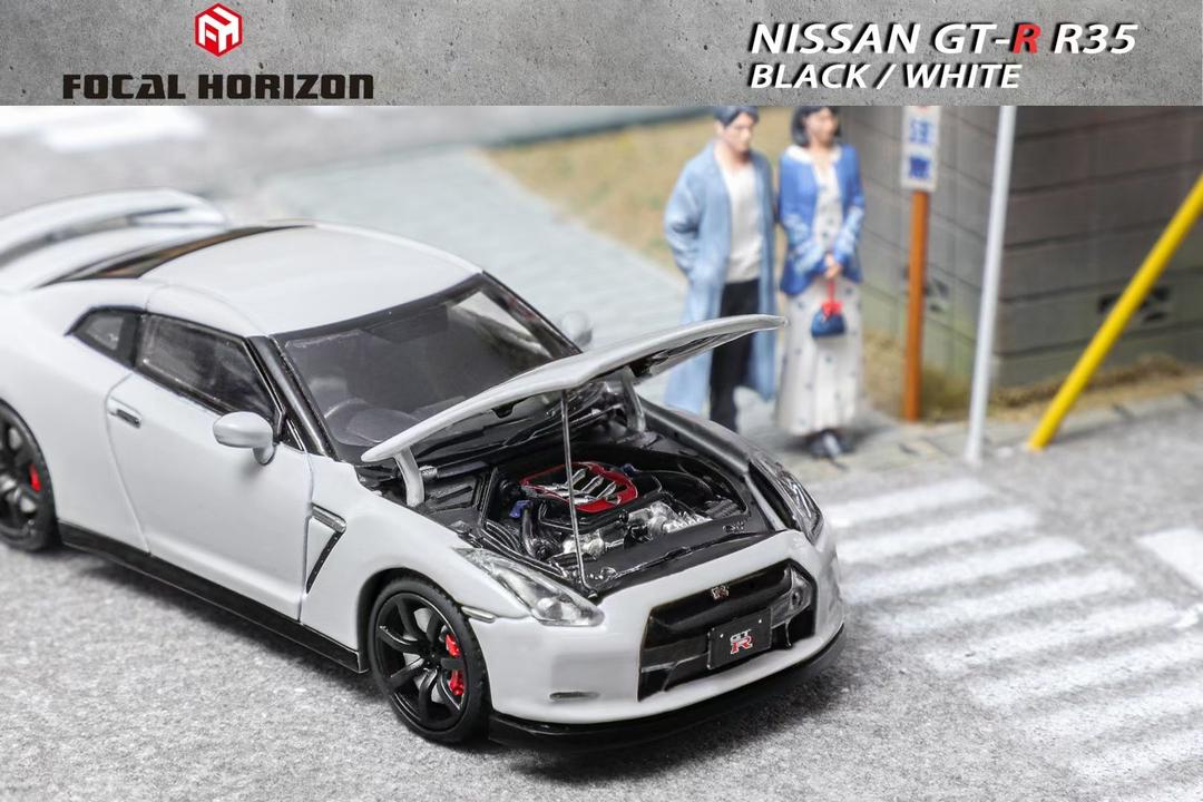 Focal Horizon Nissan GTR R35 White - Image 3