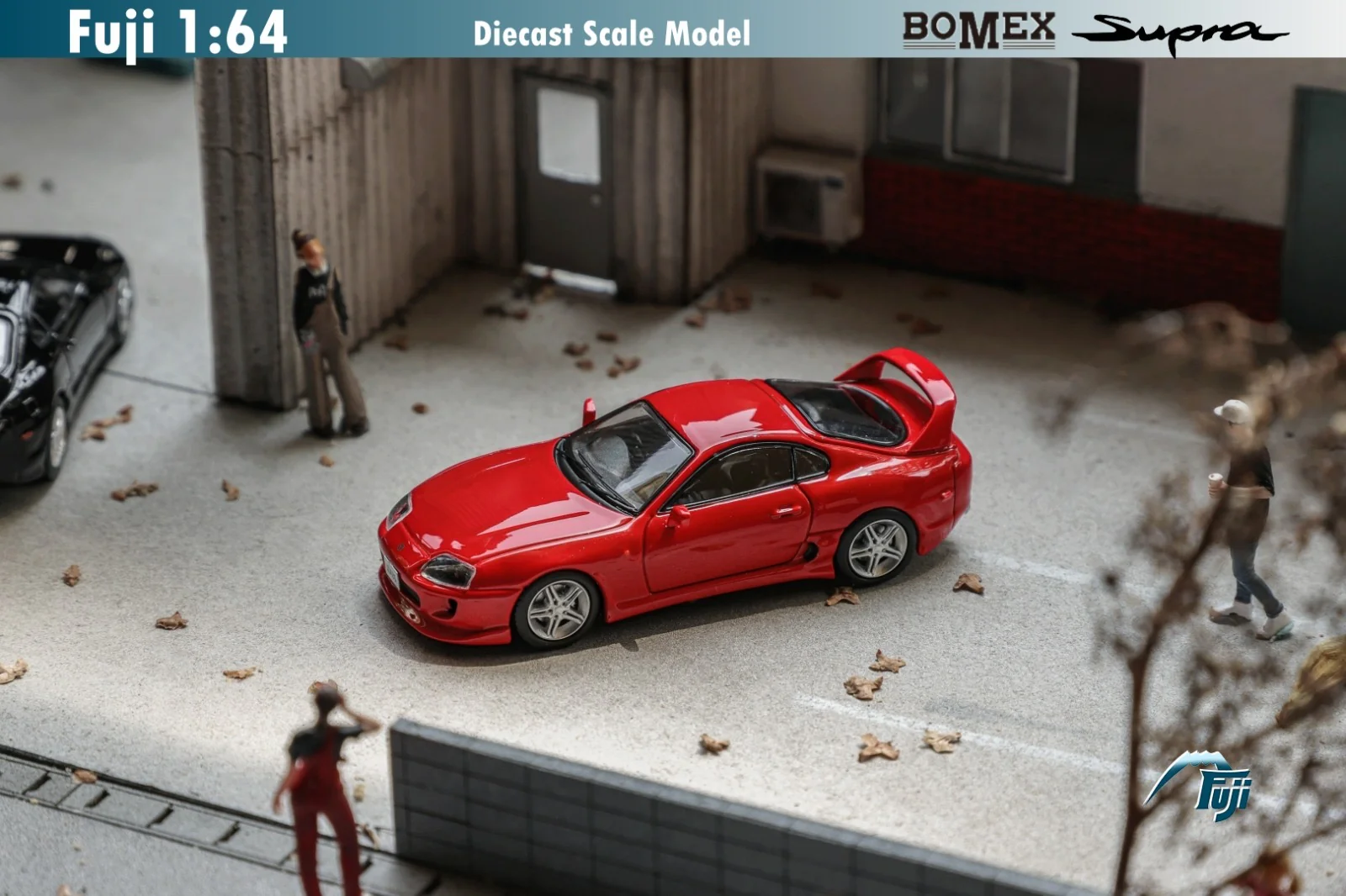 Fuji Model Toyota Supra Bomex Red