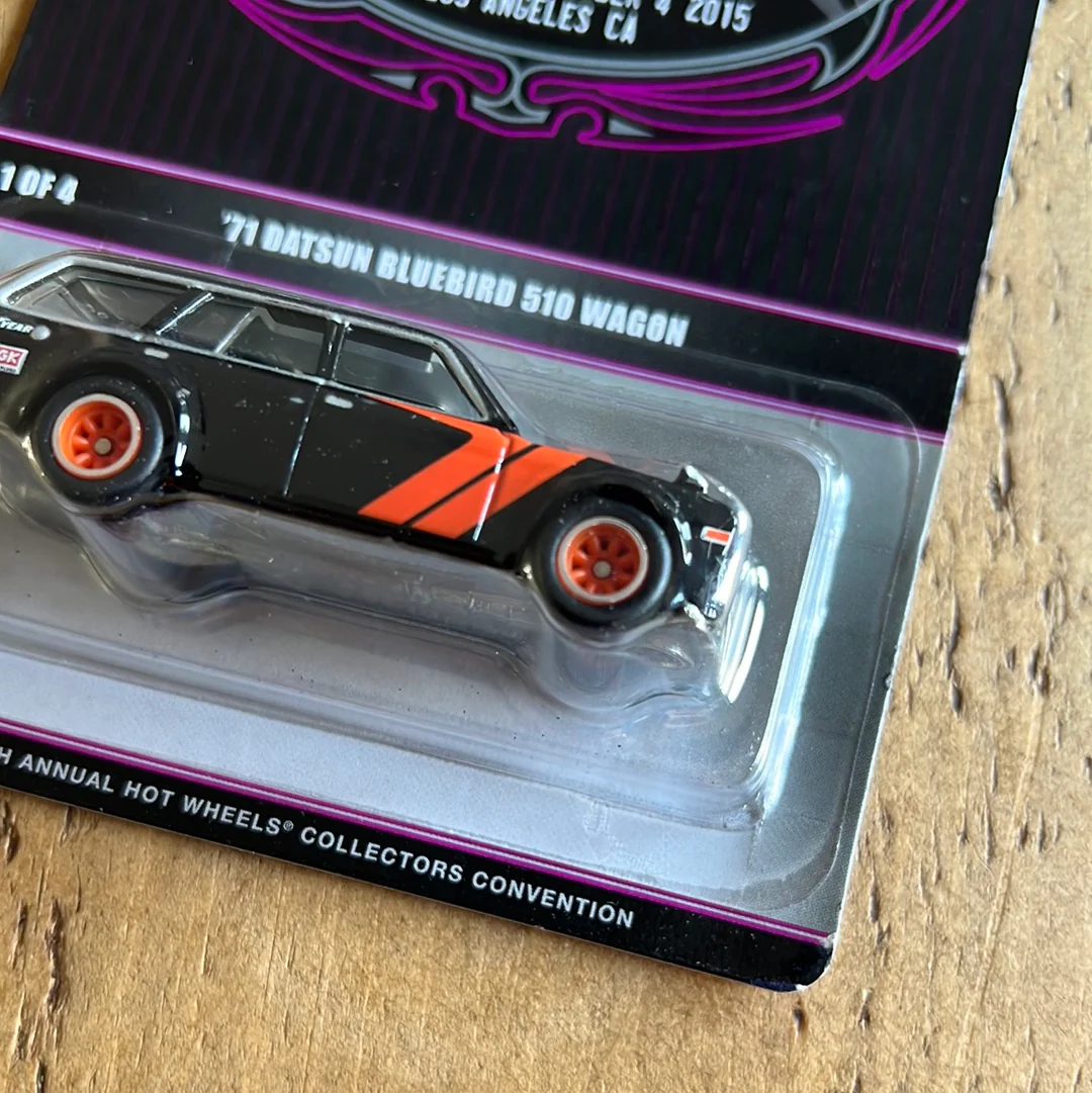 Hot Wheels 29th Convention Datsun Bluebird 510 Wagon - Image 4
