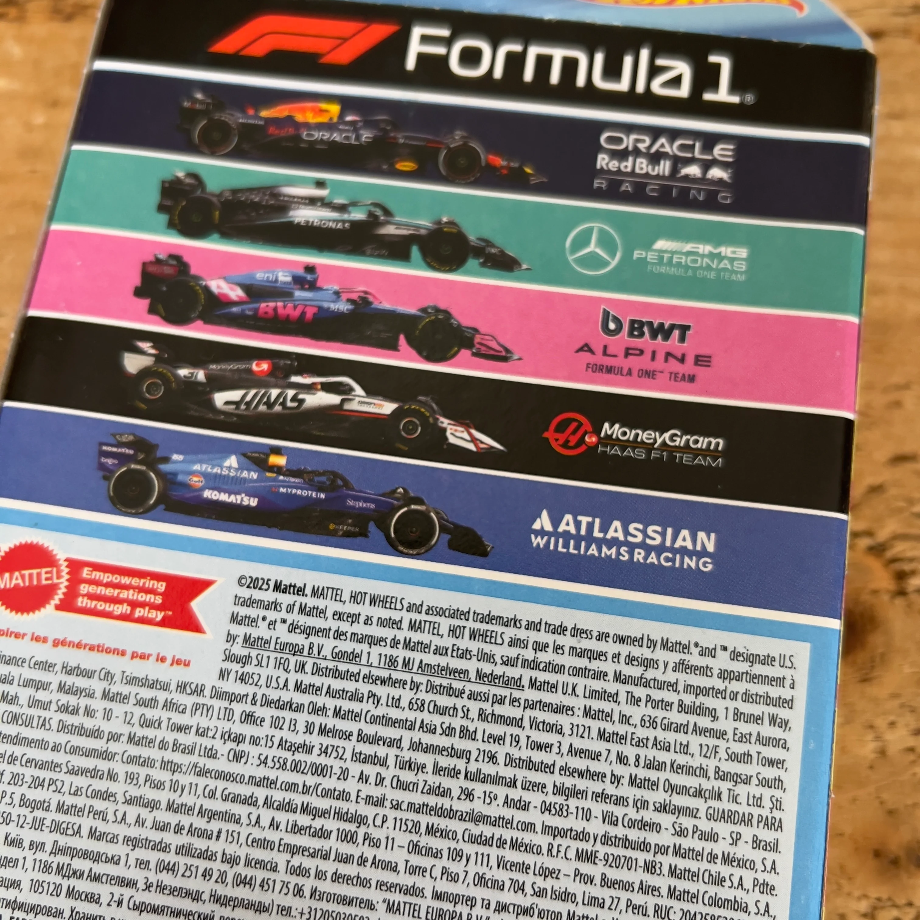 Hot Wheels 5 Pack Formula 1 - Image 4