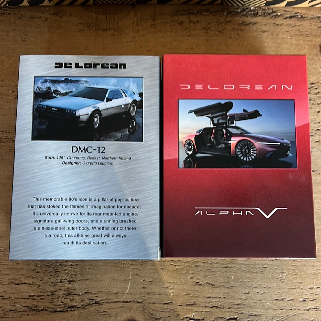 Hot Wheels DMC Delorean Alpha V Box Set - Image 5