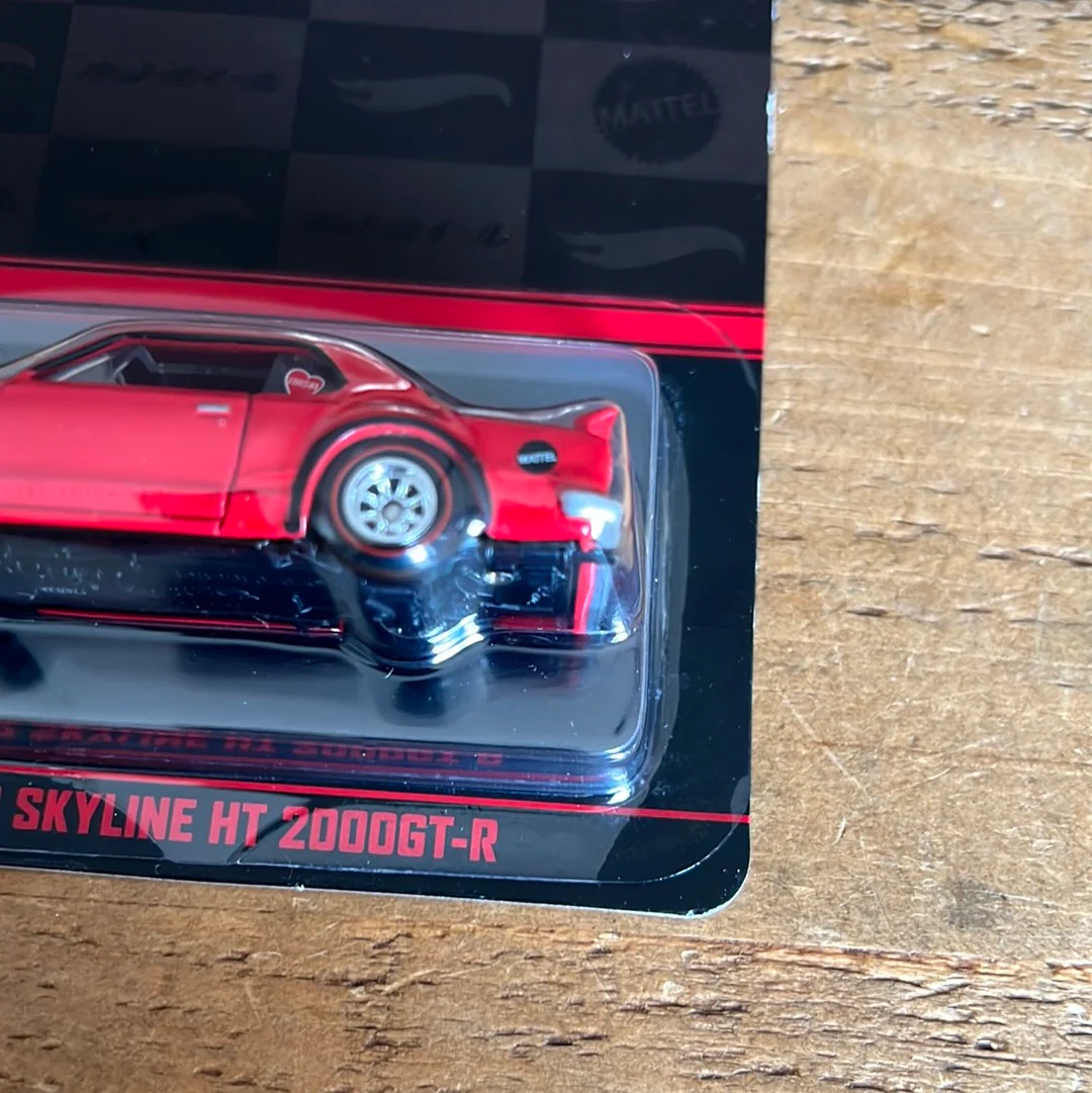 Hot Wheels Japan Convention 1972 Nissan Skyline HT 2000 GT-R Left Facing With Sticker Sheet - Image 6