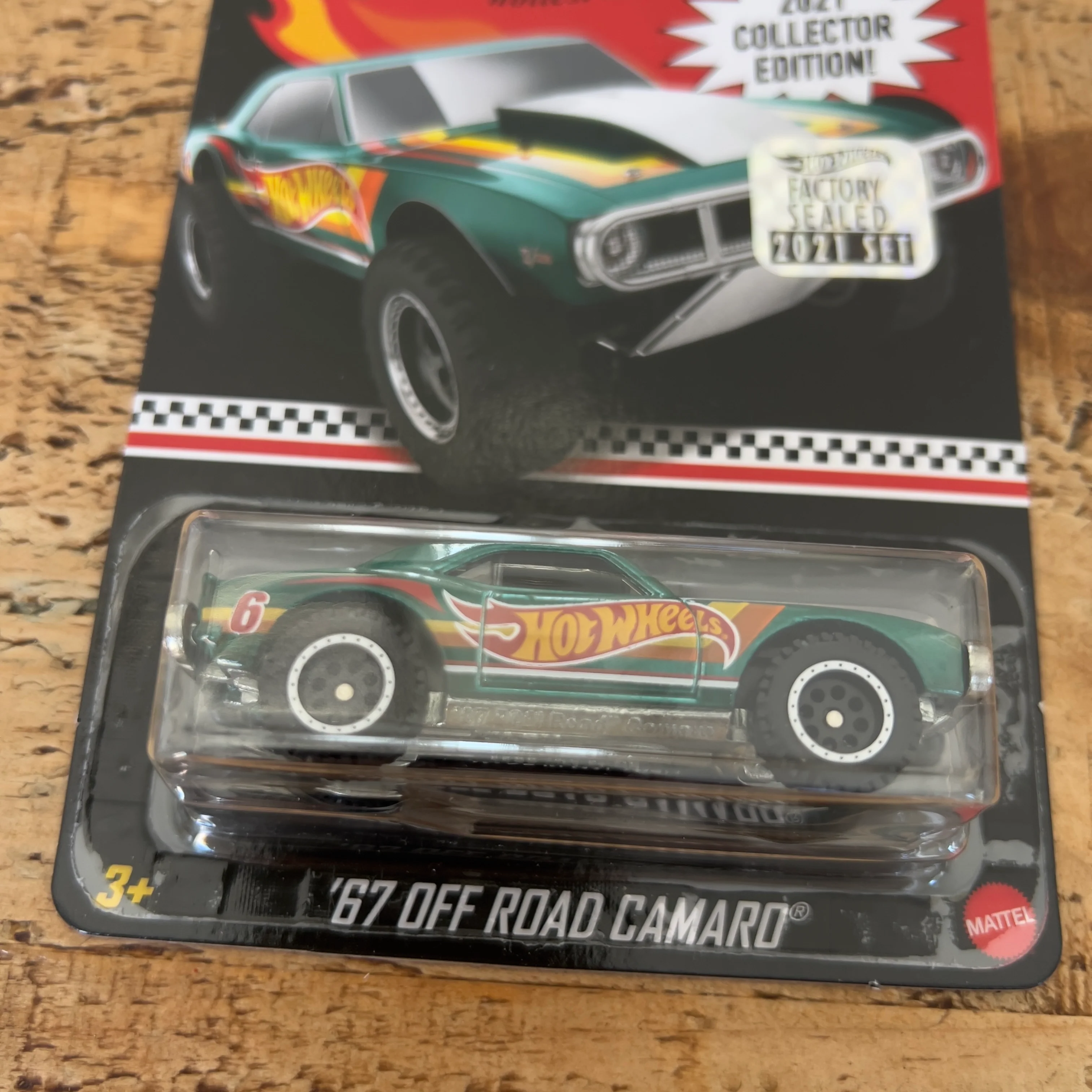 Hot Wheels Mail In Factory Sealed 67 Off Road Camaro - Image 2