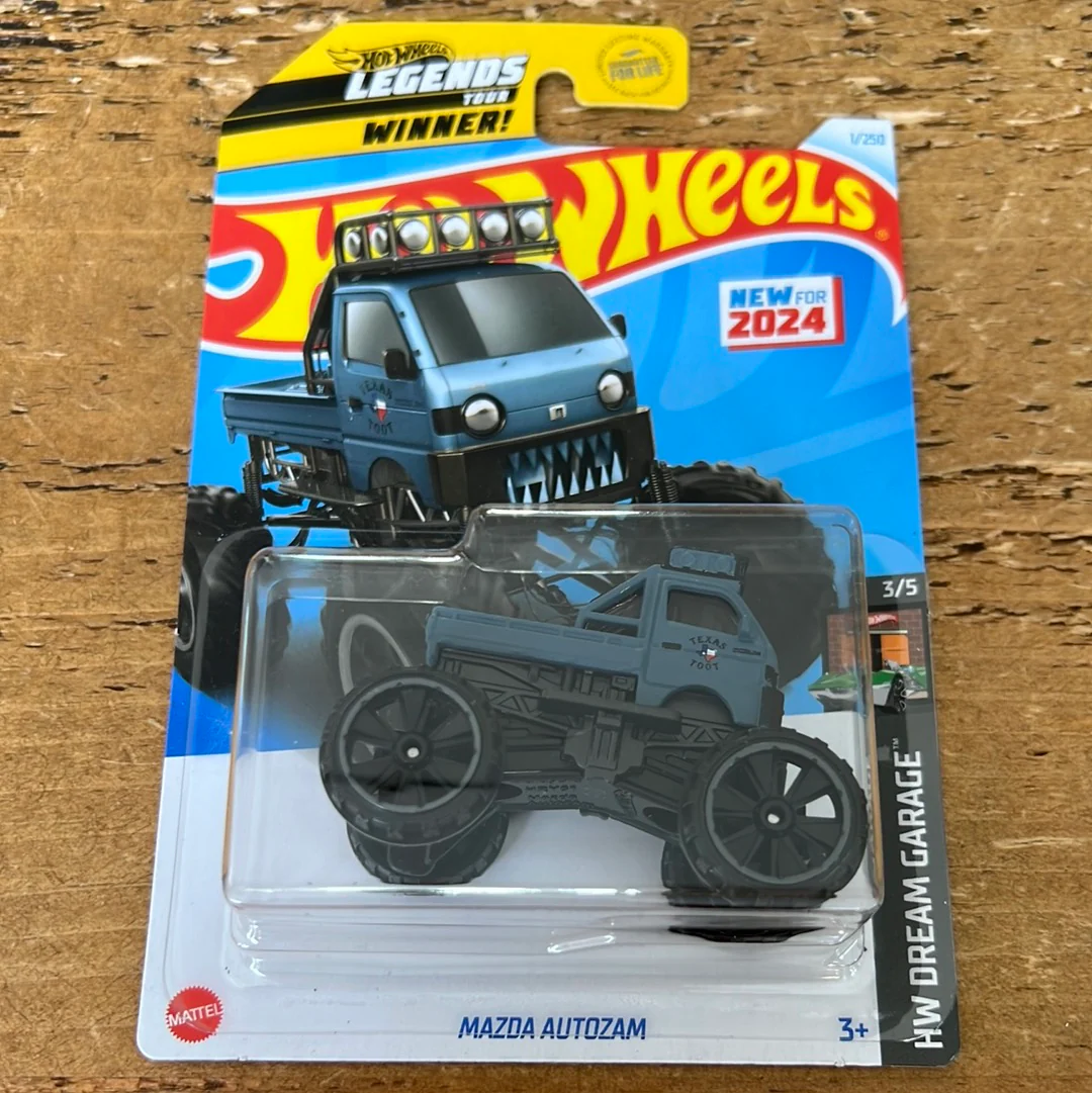 Hot Wheels Mainline US Card Mazda Autozam
