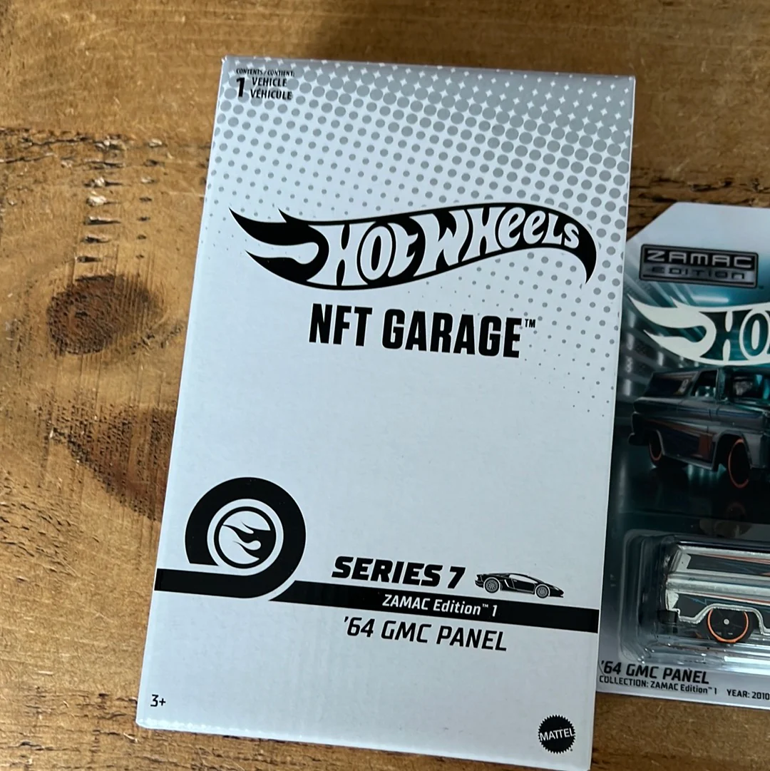 Hot Wheels NFT 64 GMC Panel Zamac Edition - Image 3
