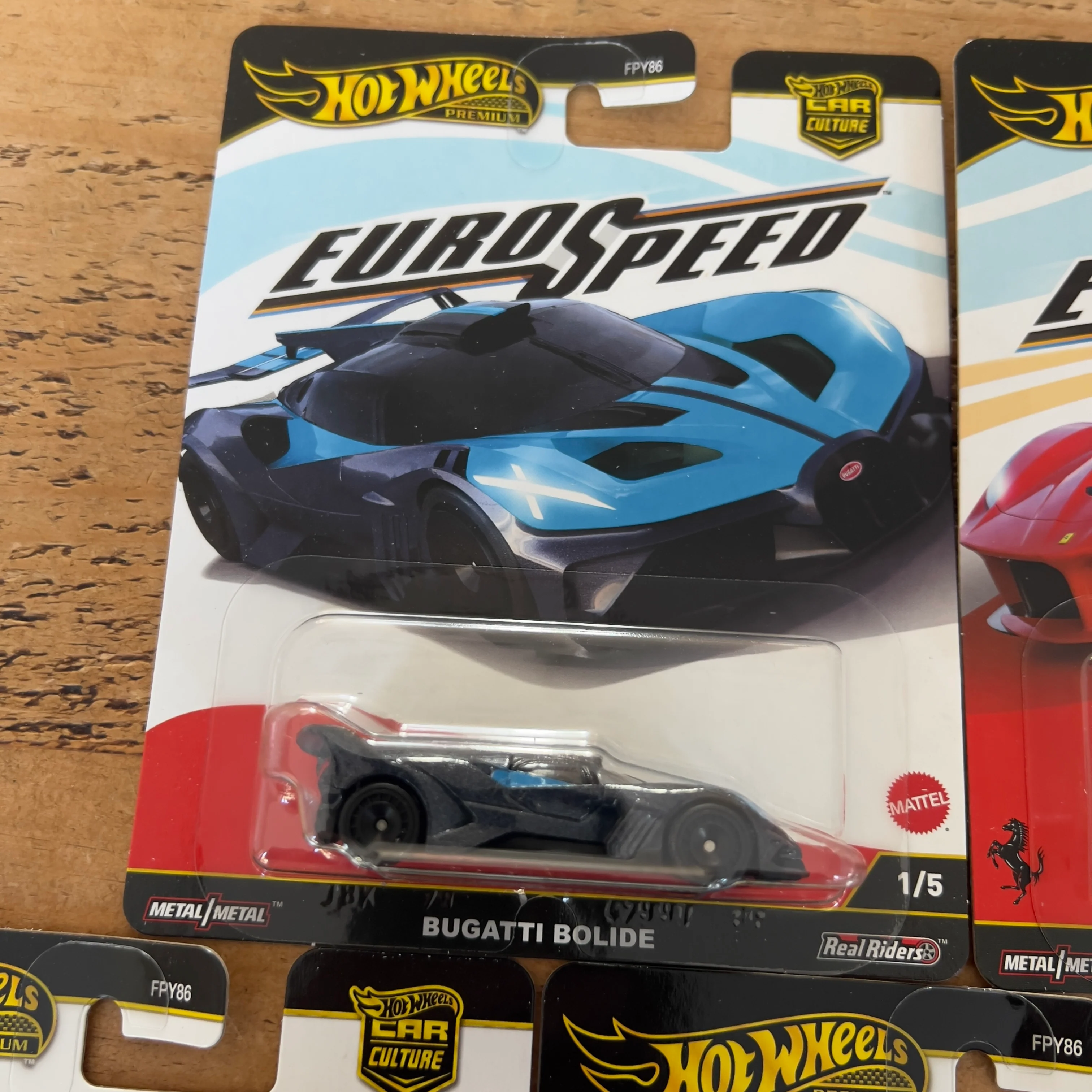 Hot Wheels Premiuk Eurospeed Full Set Of 5 - Image 2