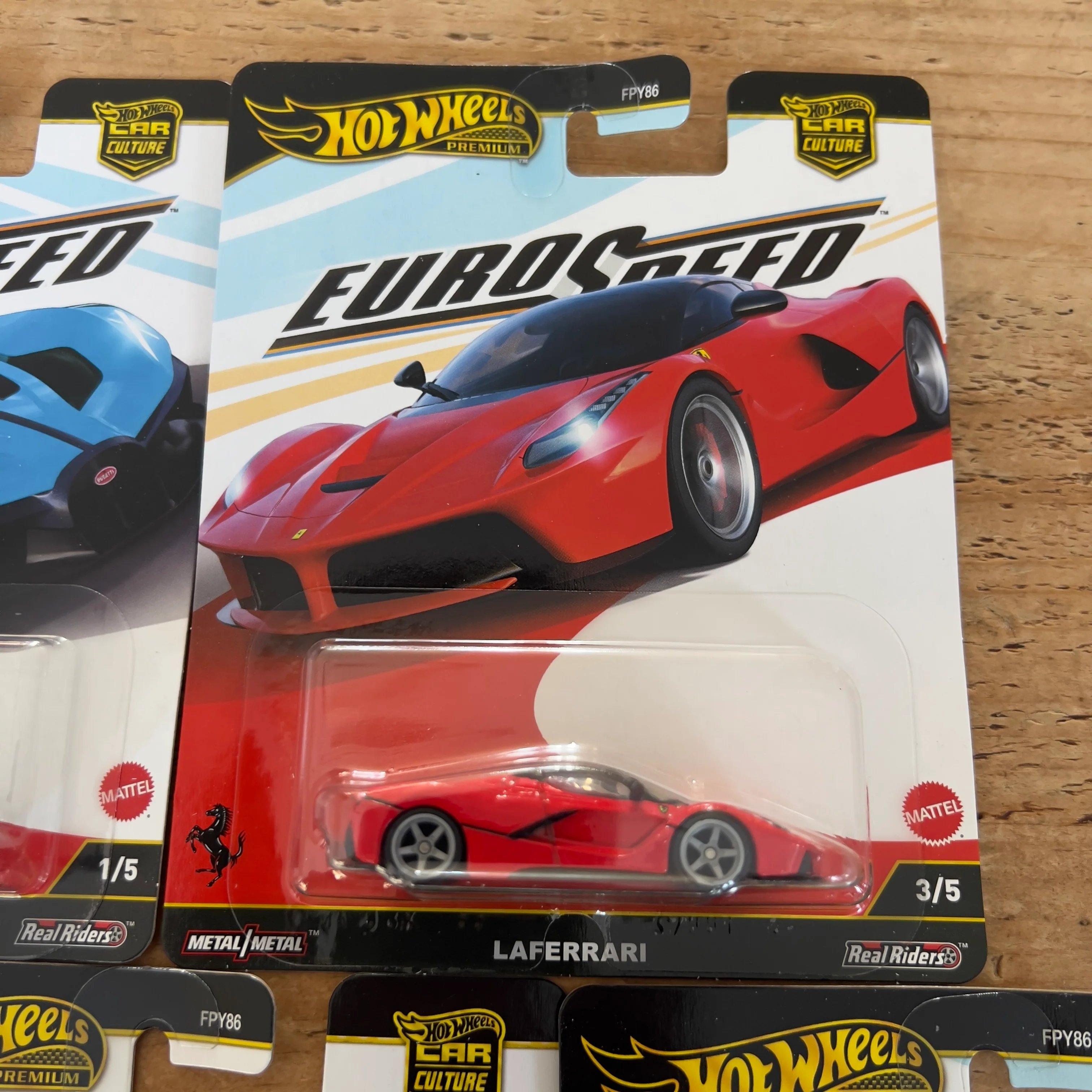 Hot Wheels Premiuk Eurospeed Full Set Of 5 - Image 3