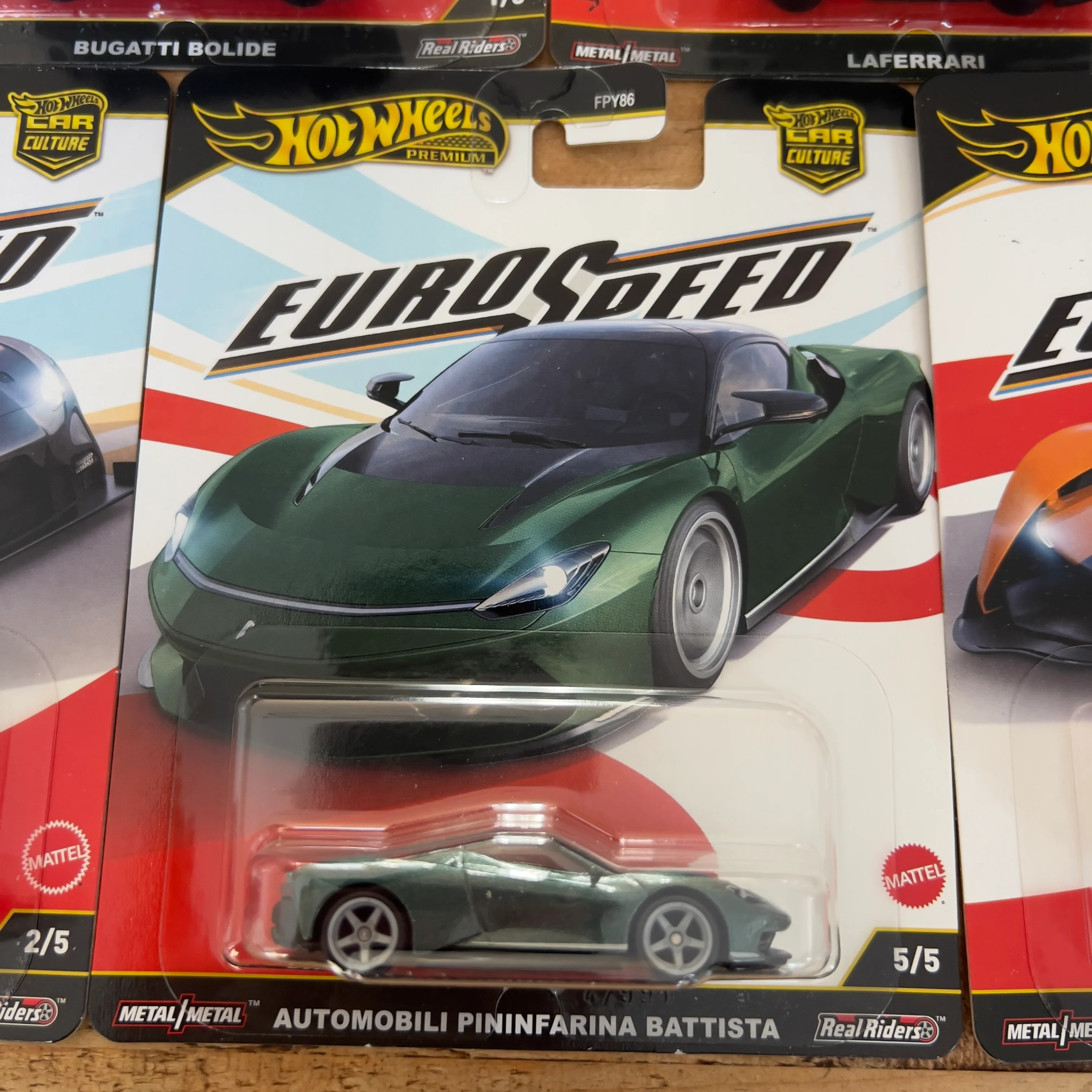 Hot Wheels Premiuk Eurospeed Full Set Of 5 - Image 5