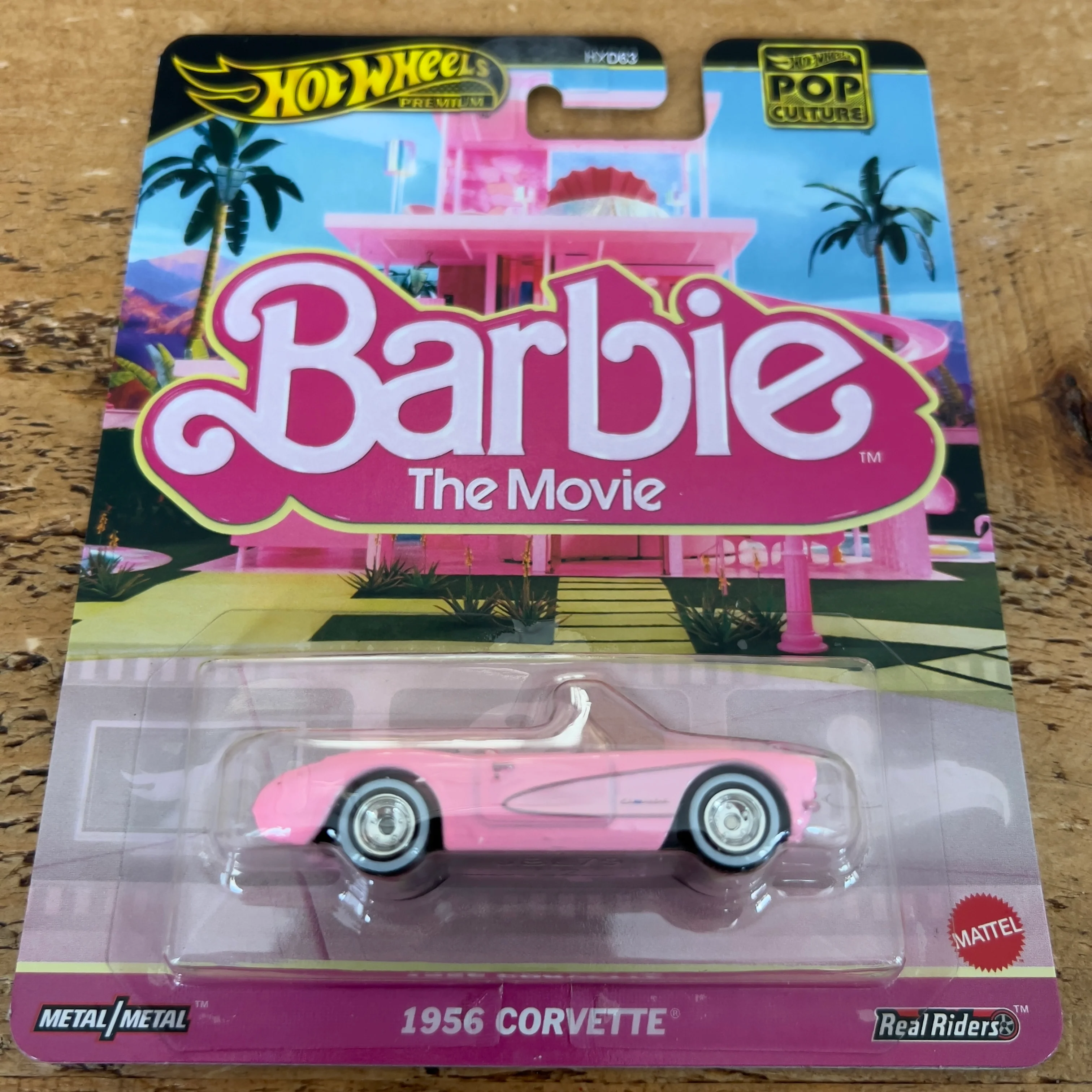 Hot Wheels Premium Barbie The Movie 1956 Corvette