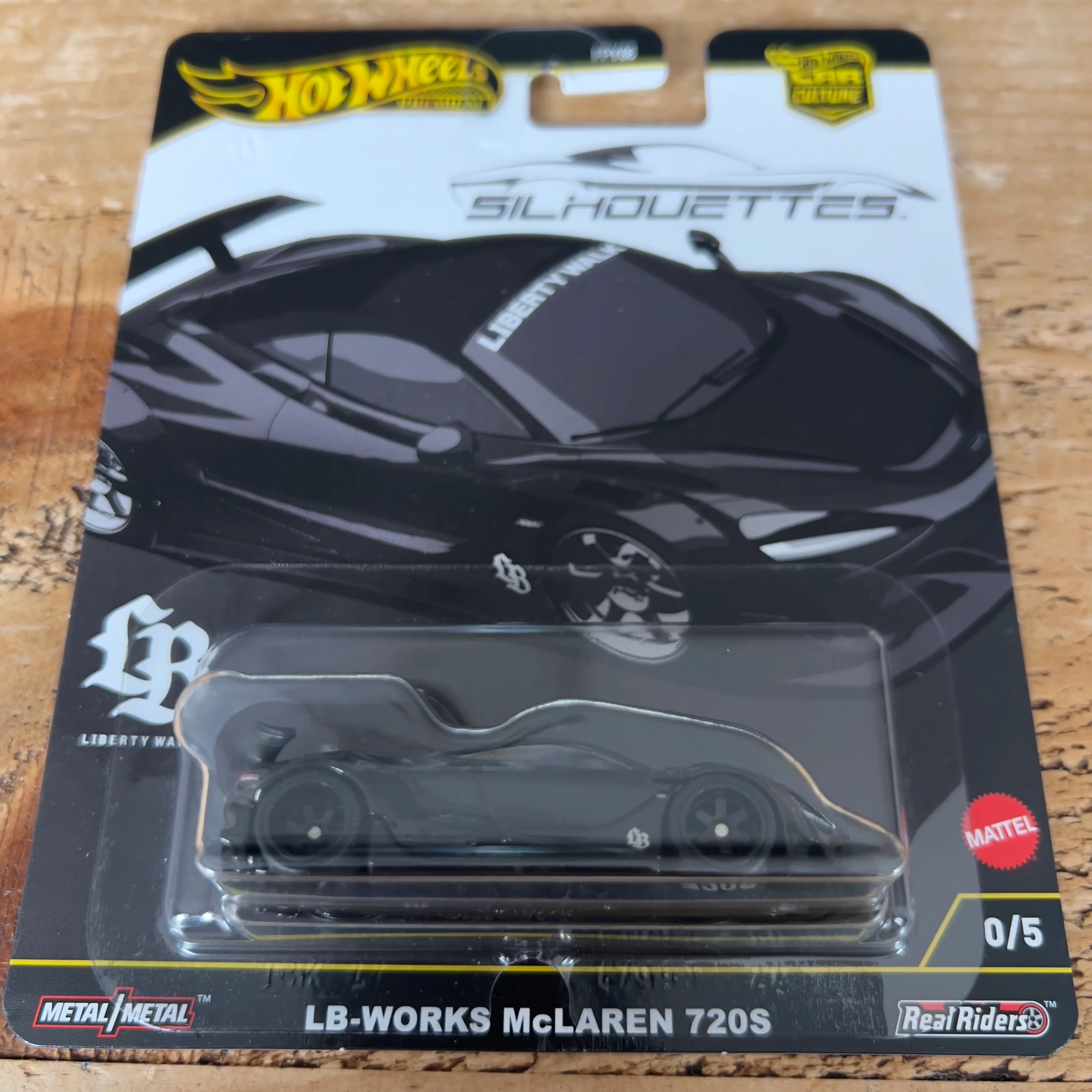 Hot Wheels Premium Chase Silhouettes LB Works McLaren 720S