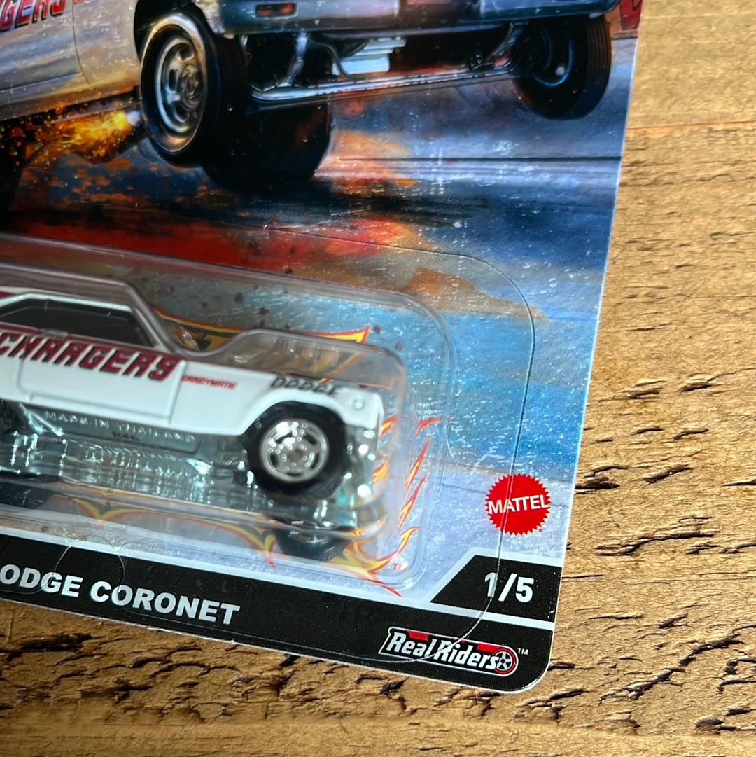 Hot Wheels Premium Dragstrip Demons Dodge Coronet - Image 4