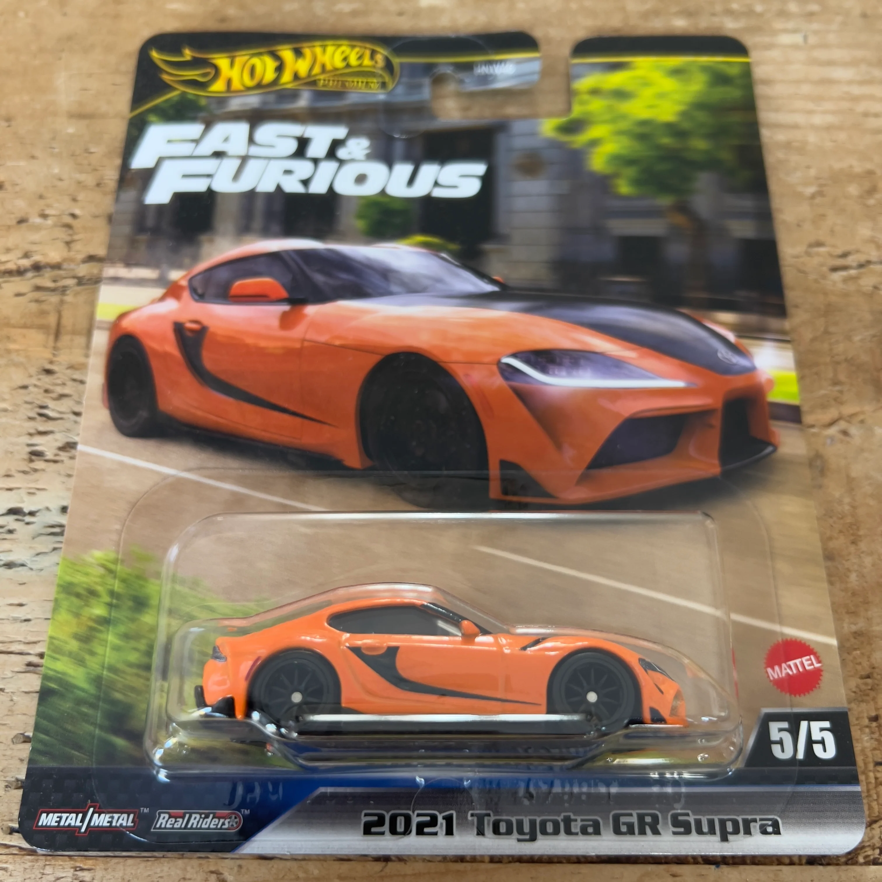 Hot Wheels Premium Fast & Furious 2021 Toyota GR Supra