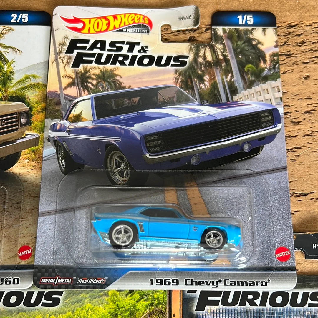 Hot Wheels Premium Fast & Furious Full Set Of 5 - Image 2