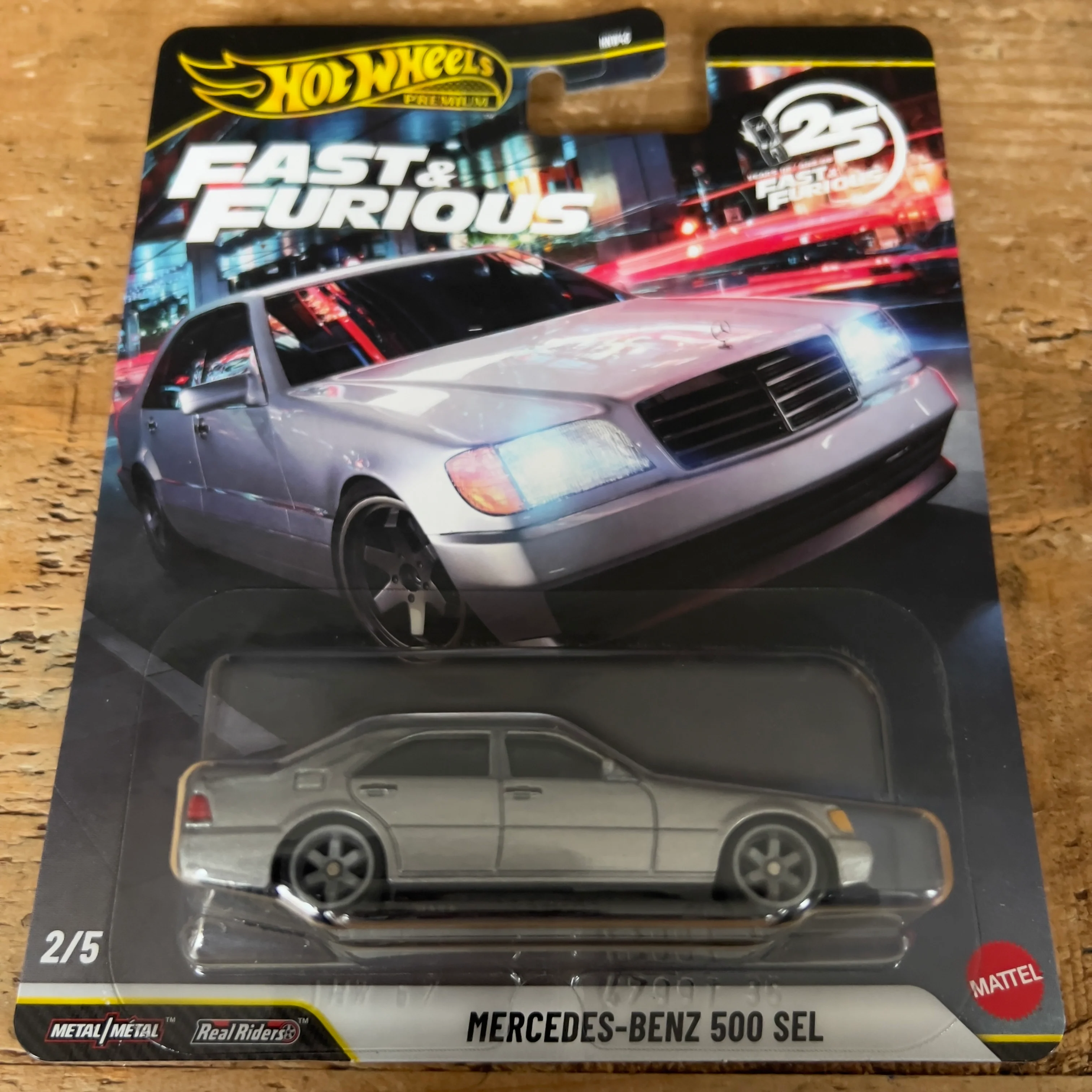 Hot Wheels Premium Fast & Furious Mercedes Benz 500 SEL