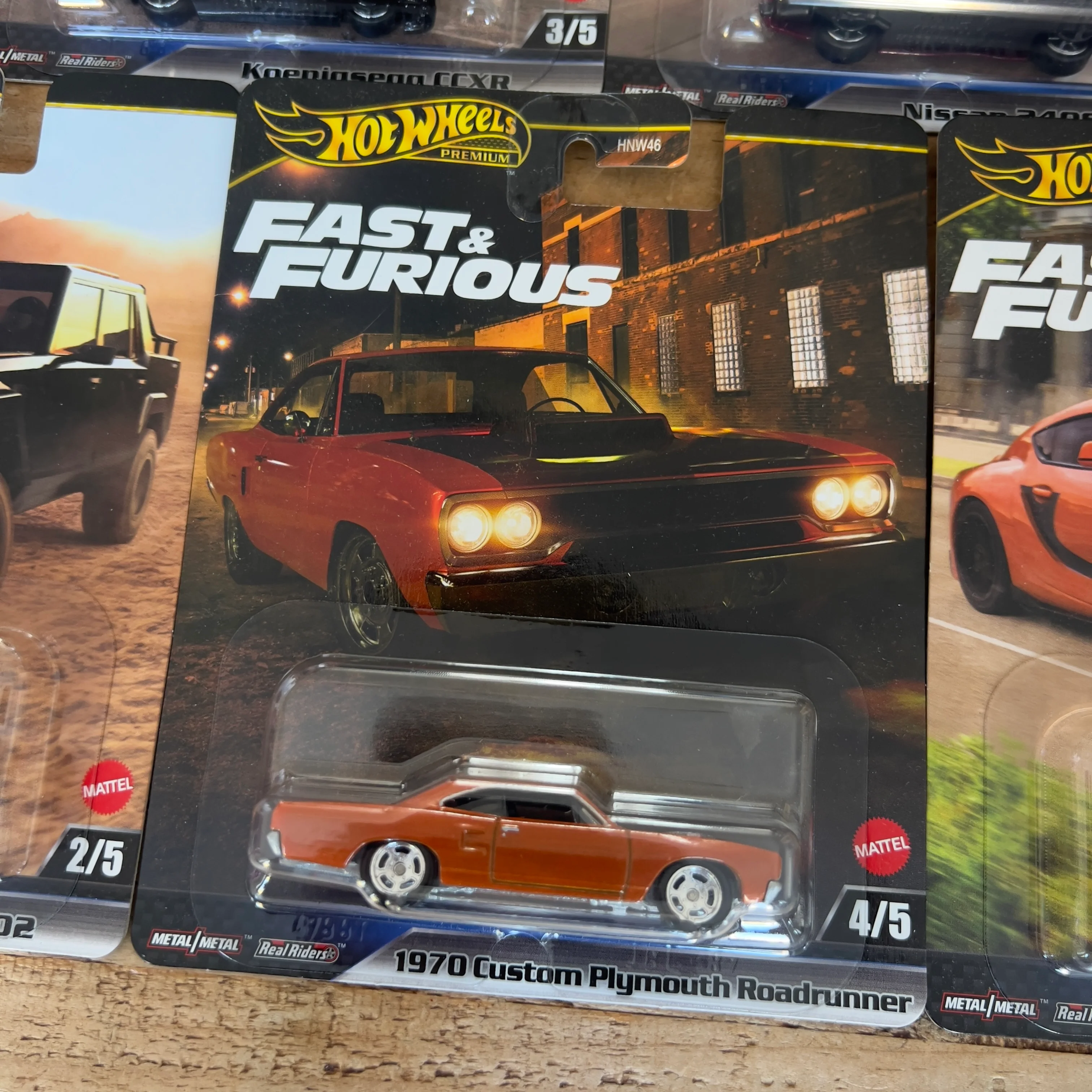 Hot Wheels Premium Fast & Furious Set Of 5 - Image 5