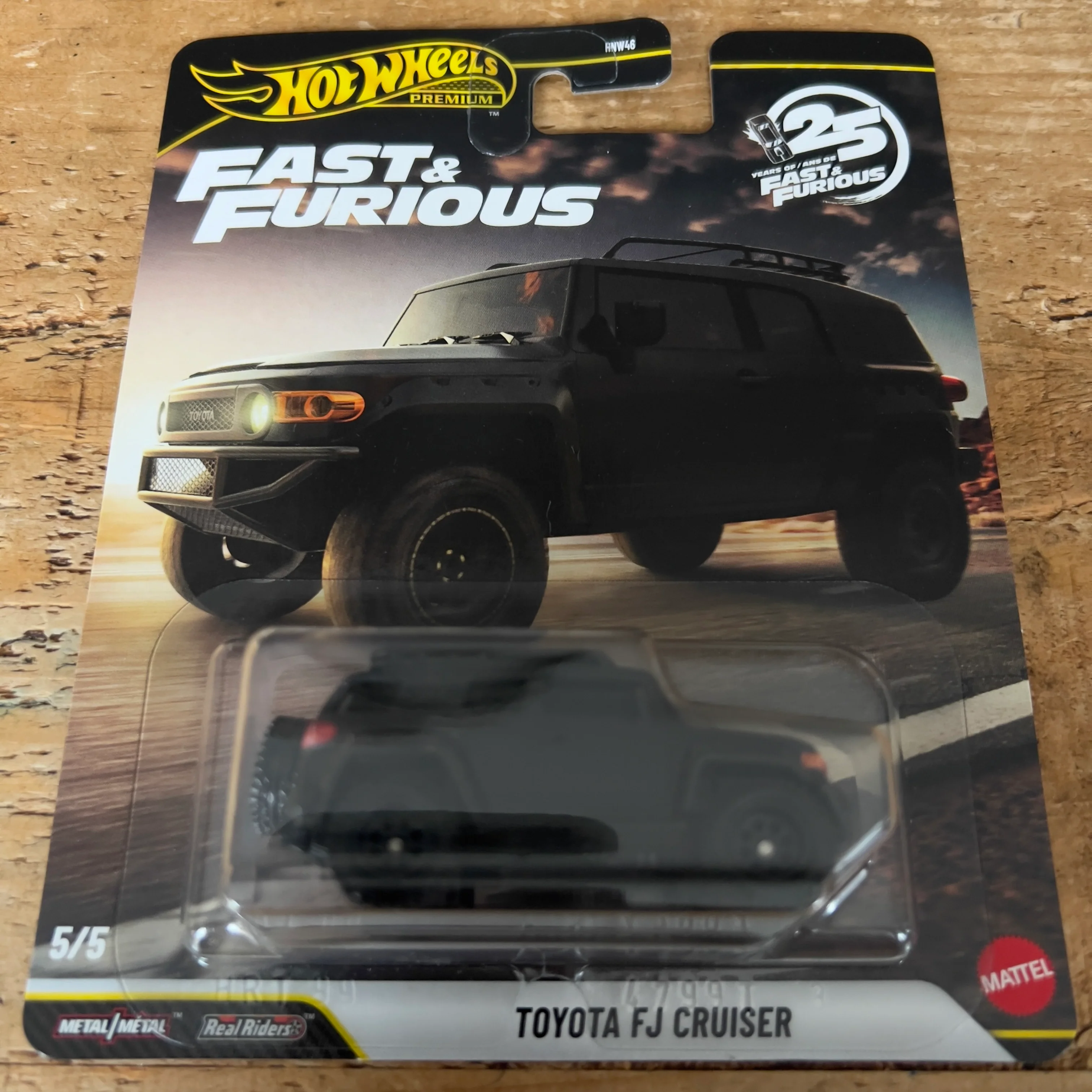Hot Wheels Premium Fast & Furious Toyota FJ Cruiser