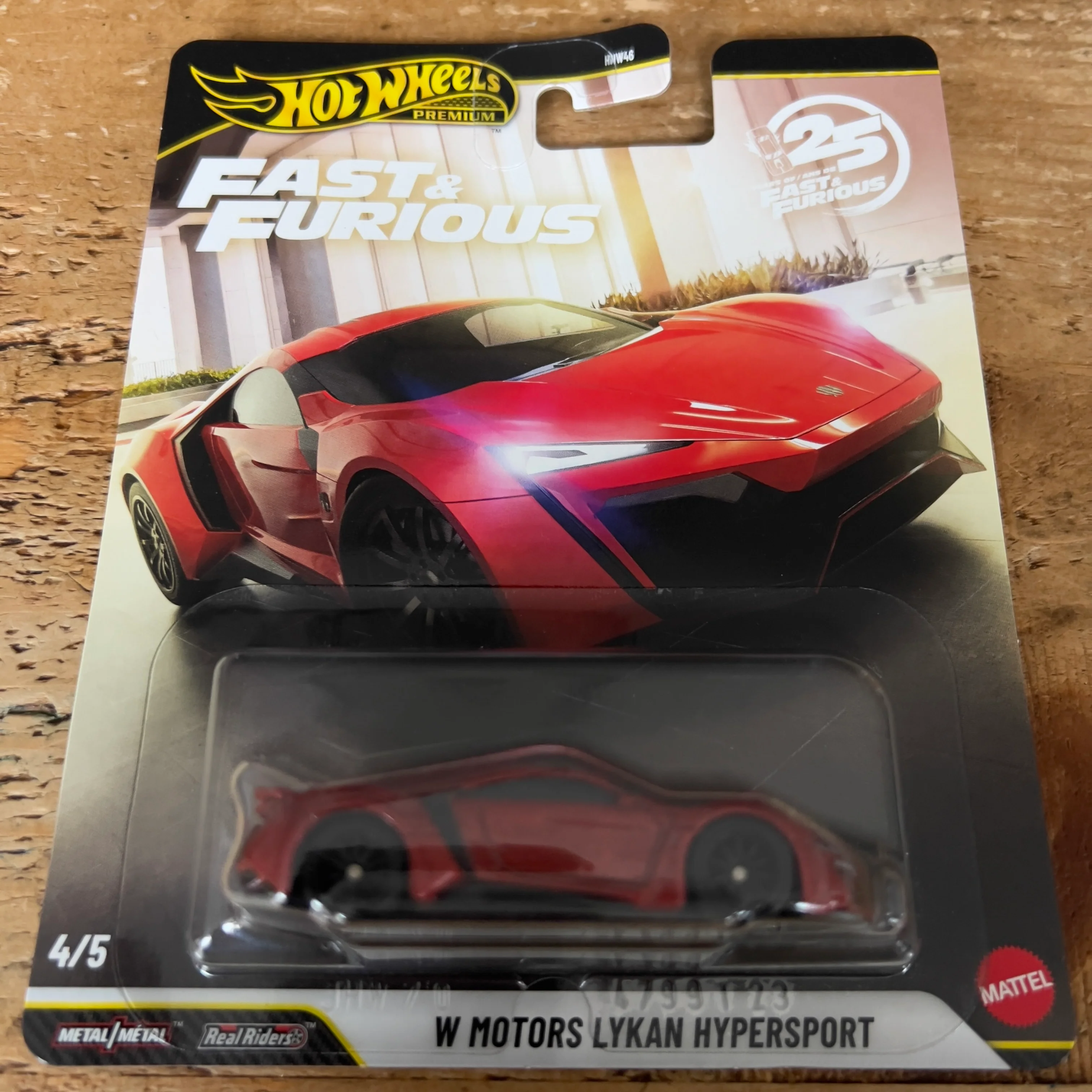 Hot Wheels Premium Fast & Furious W Motors Lykan Hypersport