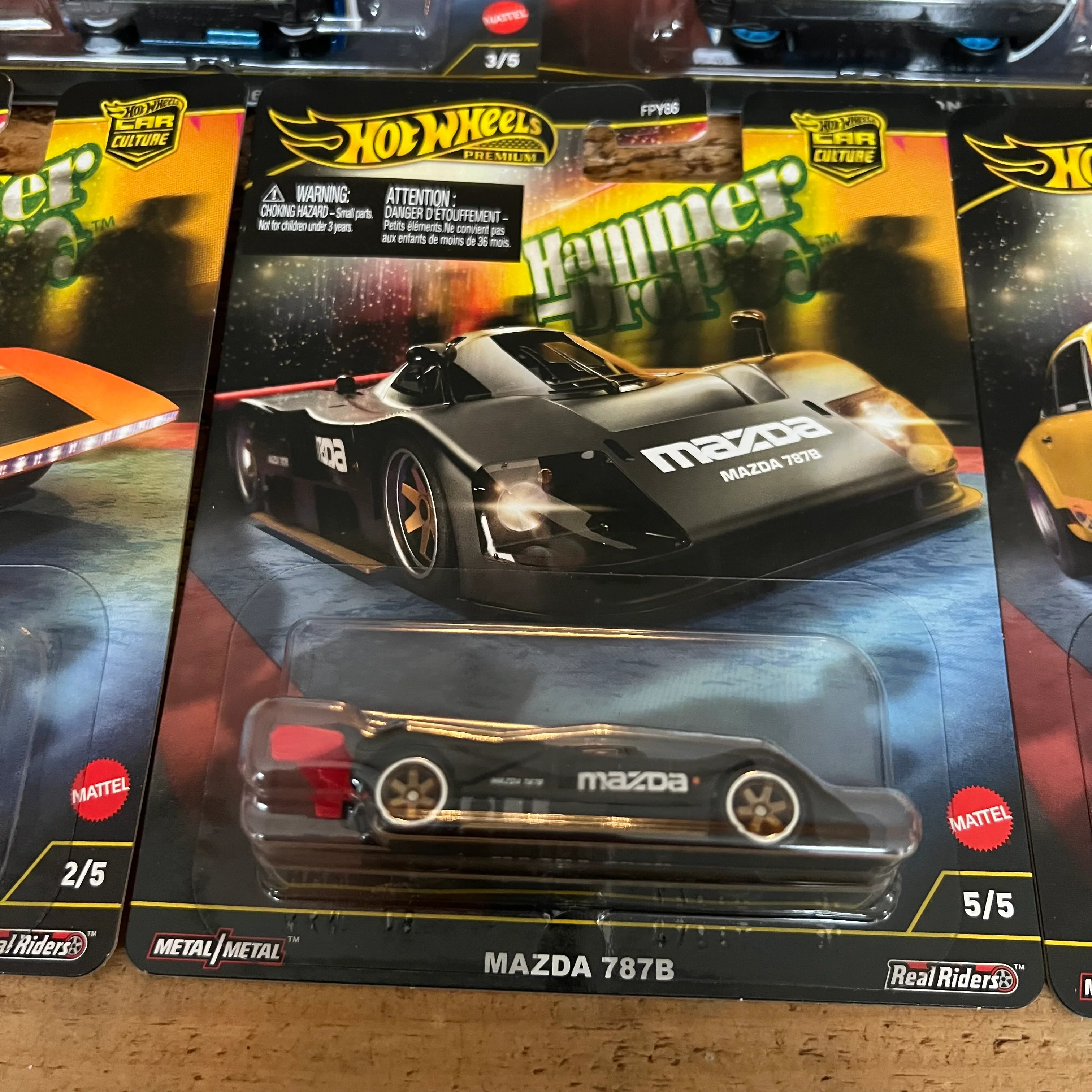 Hot Wheels Premium Hammer Drop Full Set Of 5 - Image 5