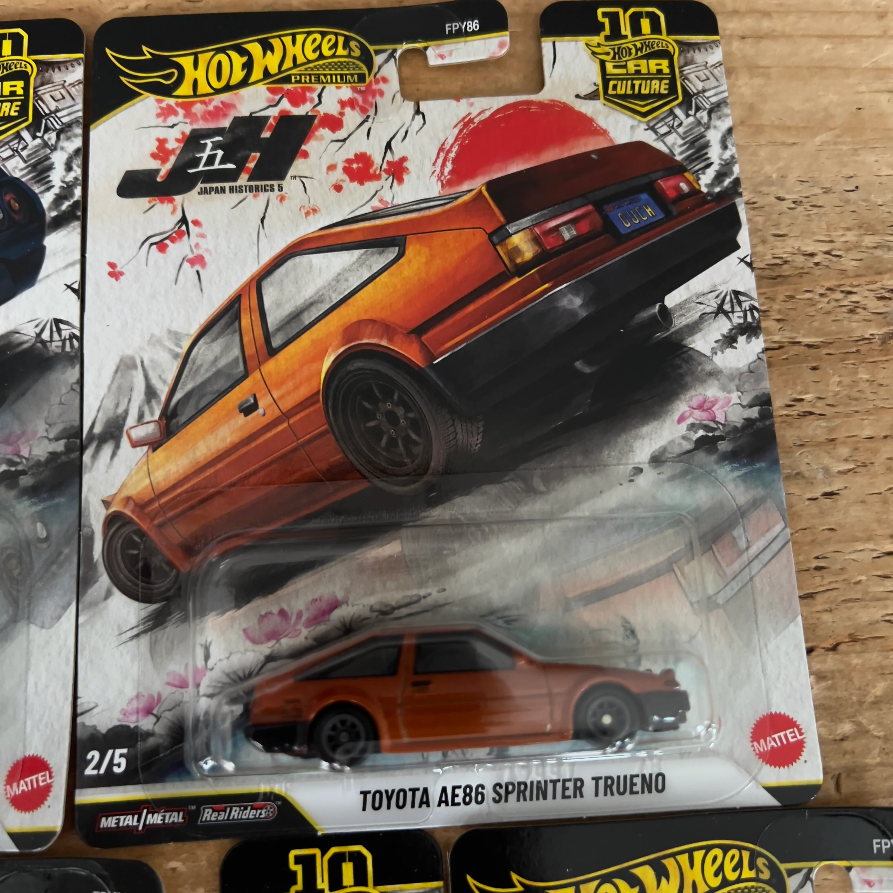 Hot Wheels Premium Japan Historics 5 Full Set Of 5 - Image 3