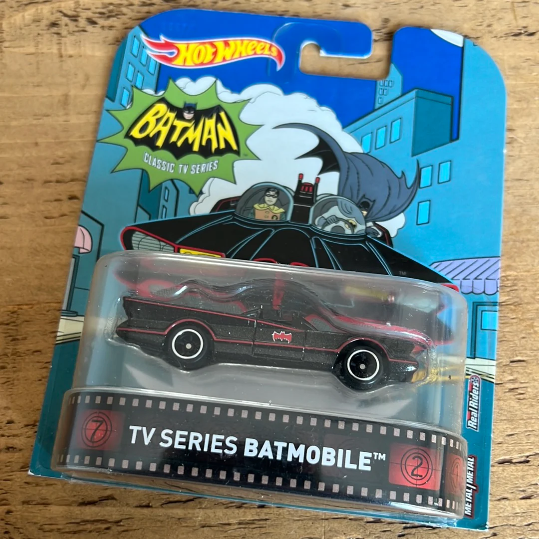 Hot Wheels Premium Retro Entertainment Batman TV Series Batmobile