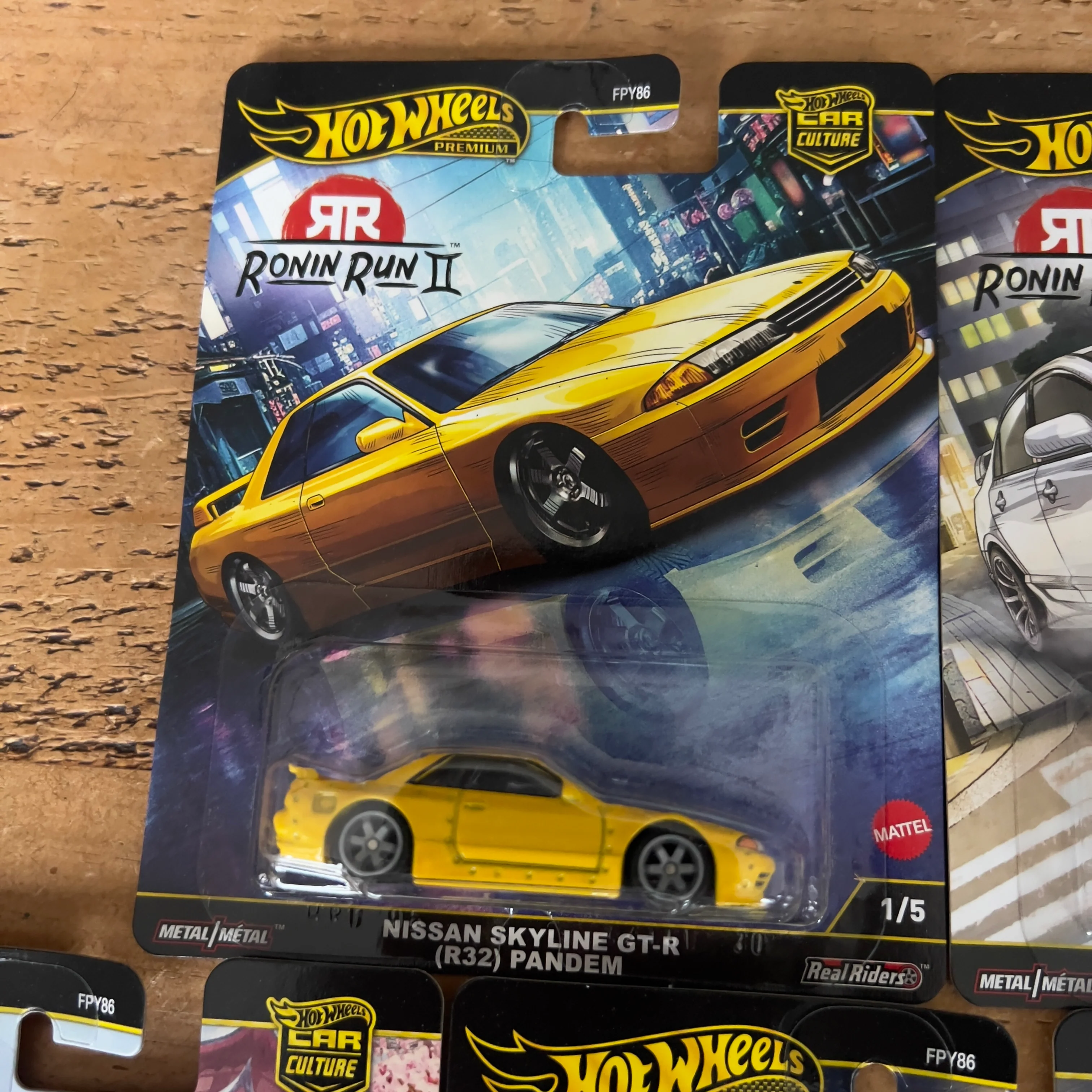 Hot Wheels Premium Ronin Run 2 Full Set Of 5 - Image 2