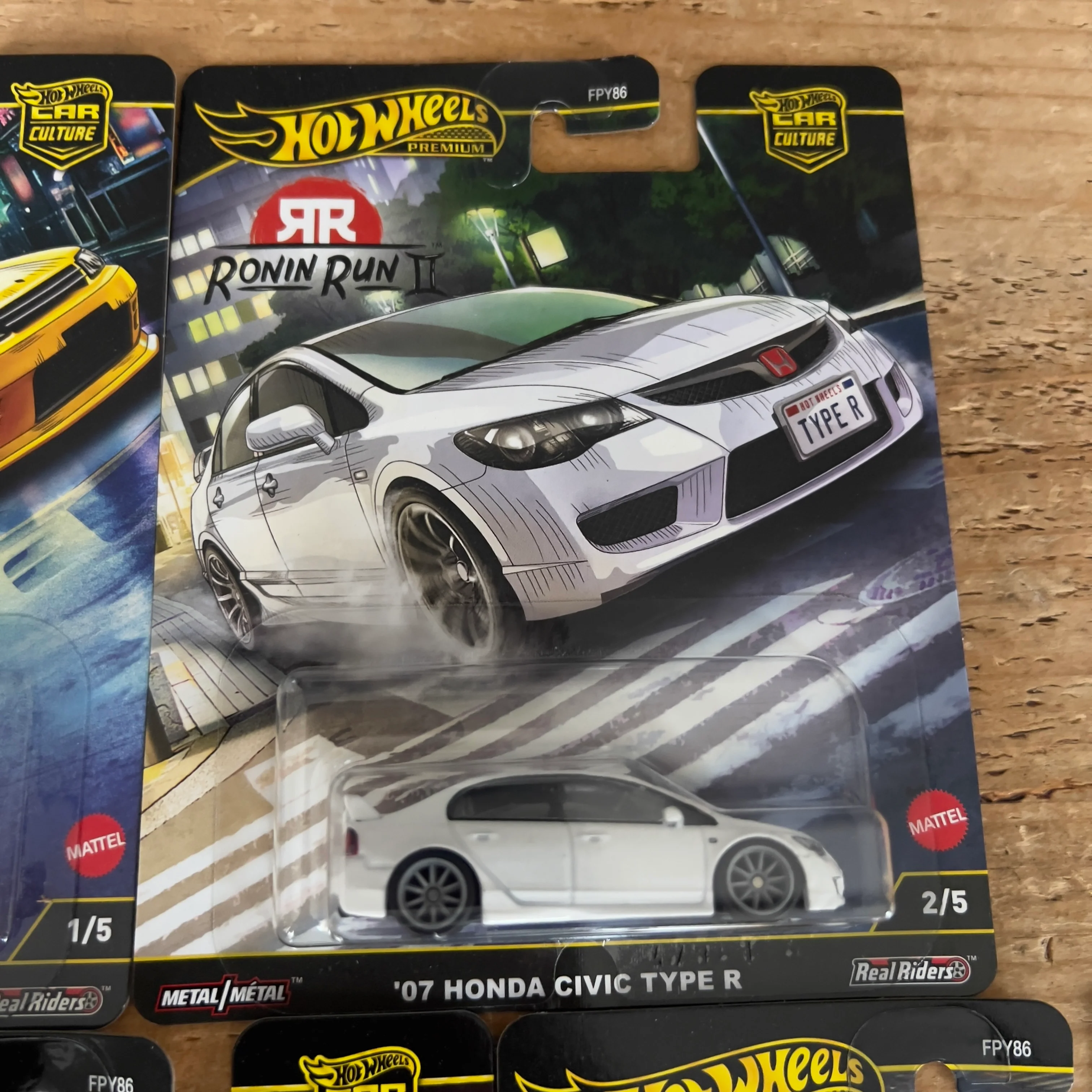 Hot Wheels Premium Ronin Run 2 Full Set Of 5 - Image 3