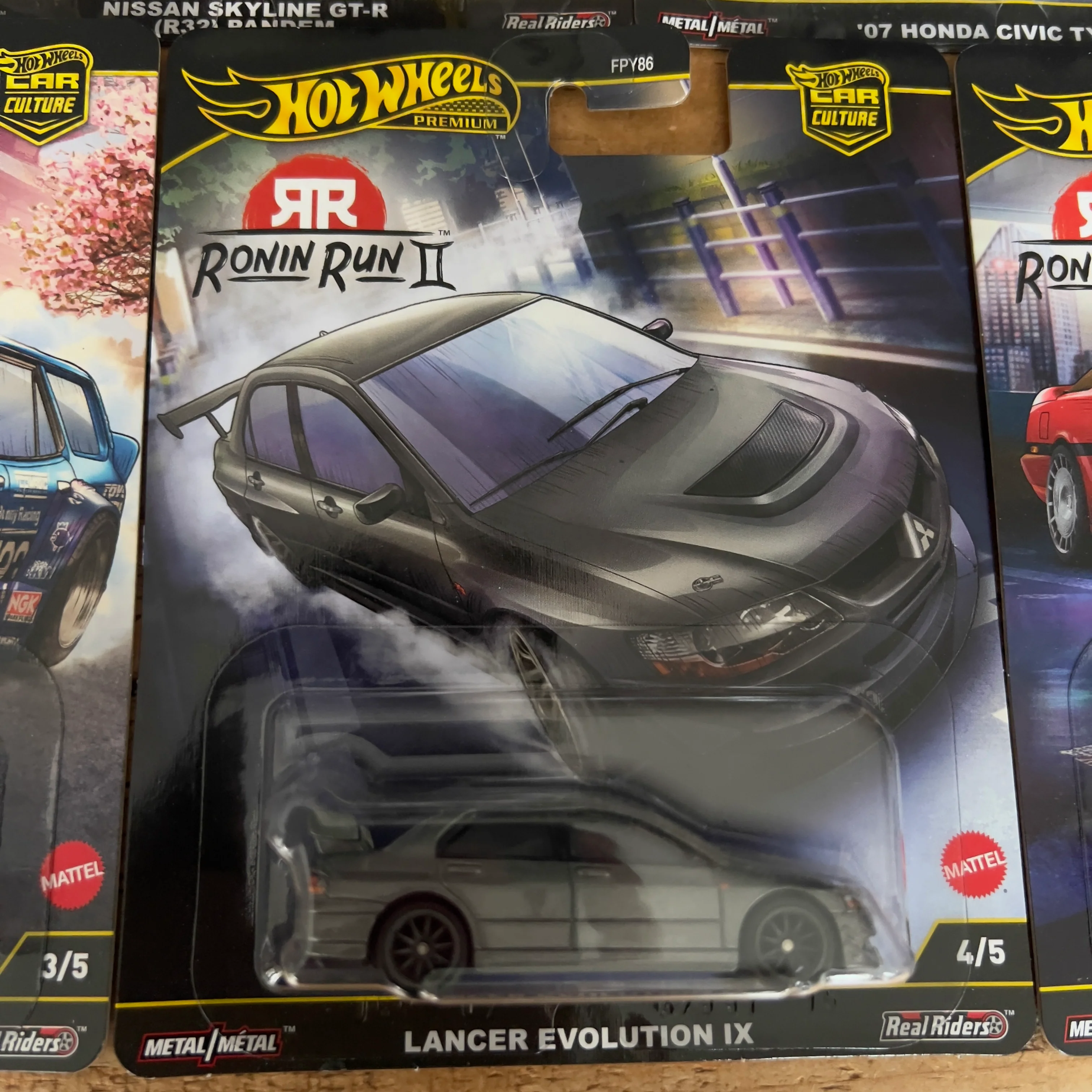 Hot Wheels Premium Ronin Run 2 Full Set Of 5 - Image 5