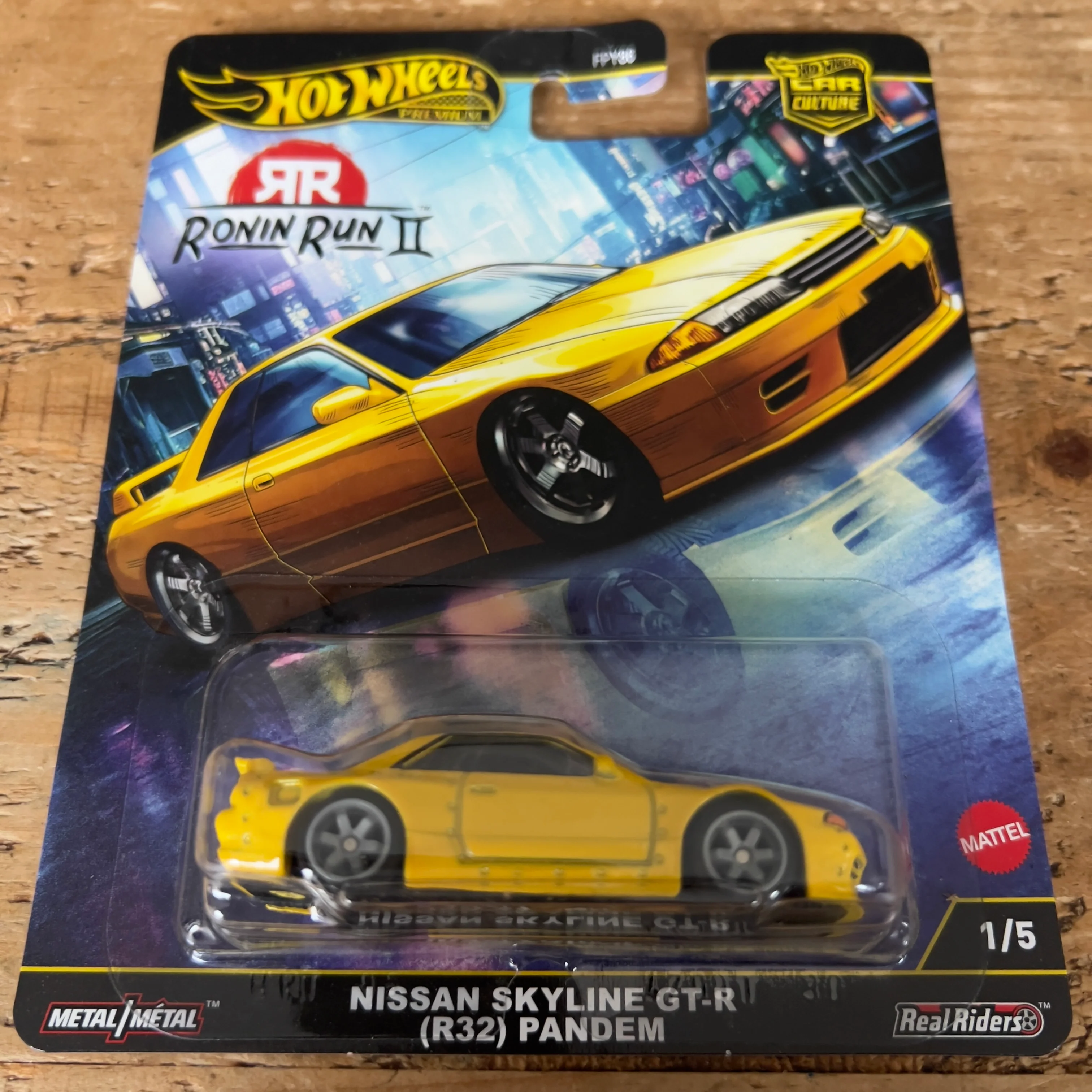 Hot Wheels Premium Ronin Run 2 Nissan Skyline R32 GTR Pandem