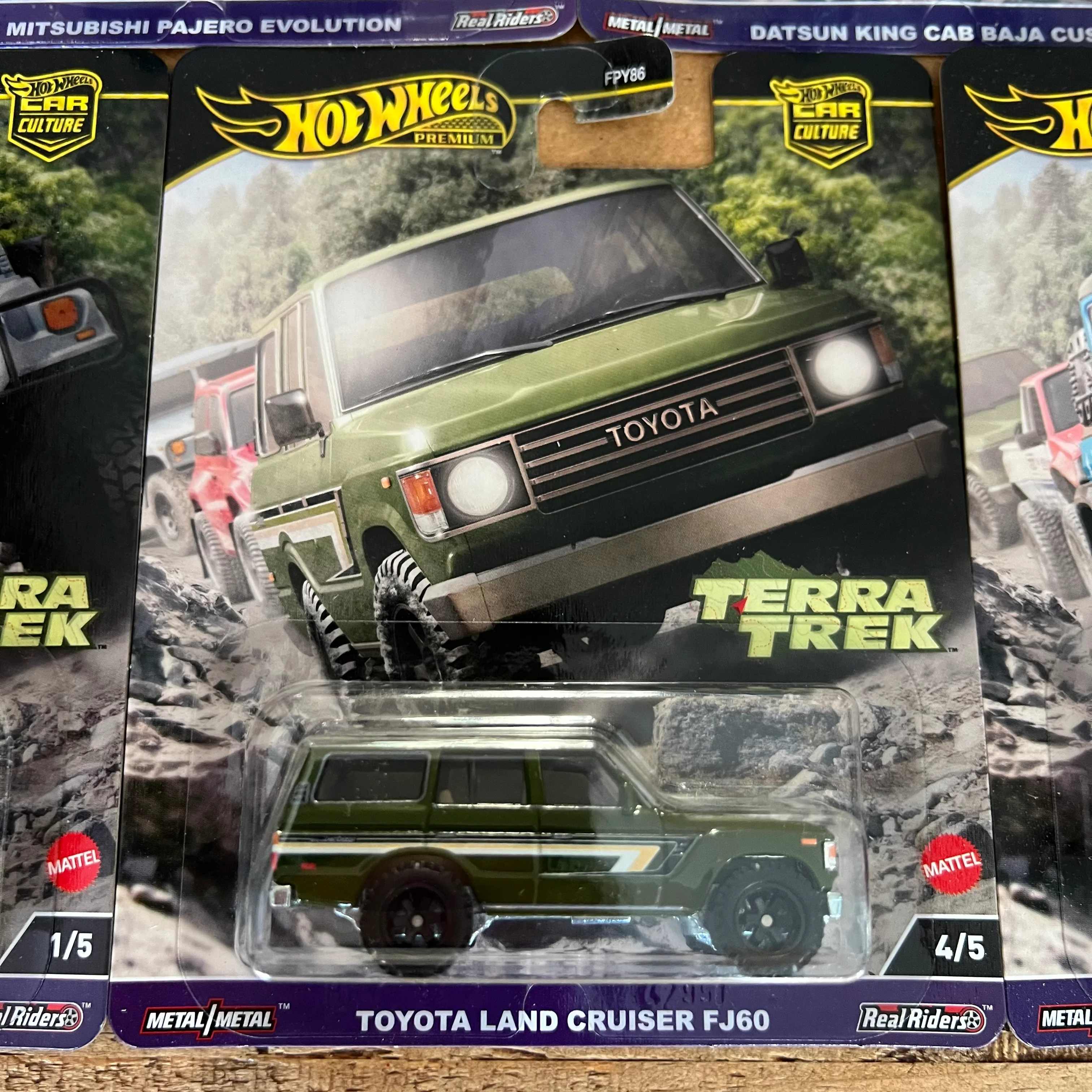 Hot Wheels Premium Terra Trek Full Set Of 5 - Image 5