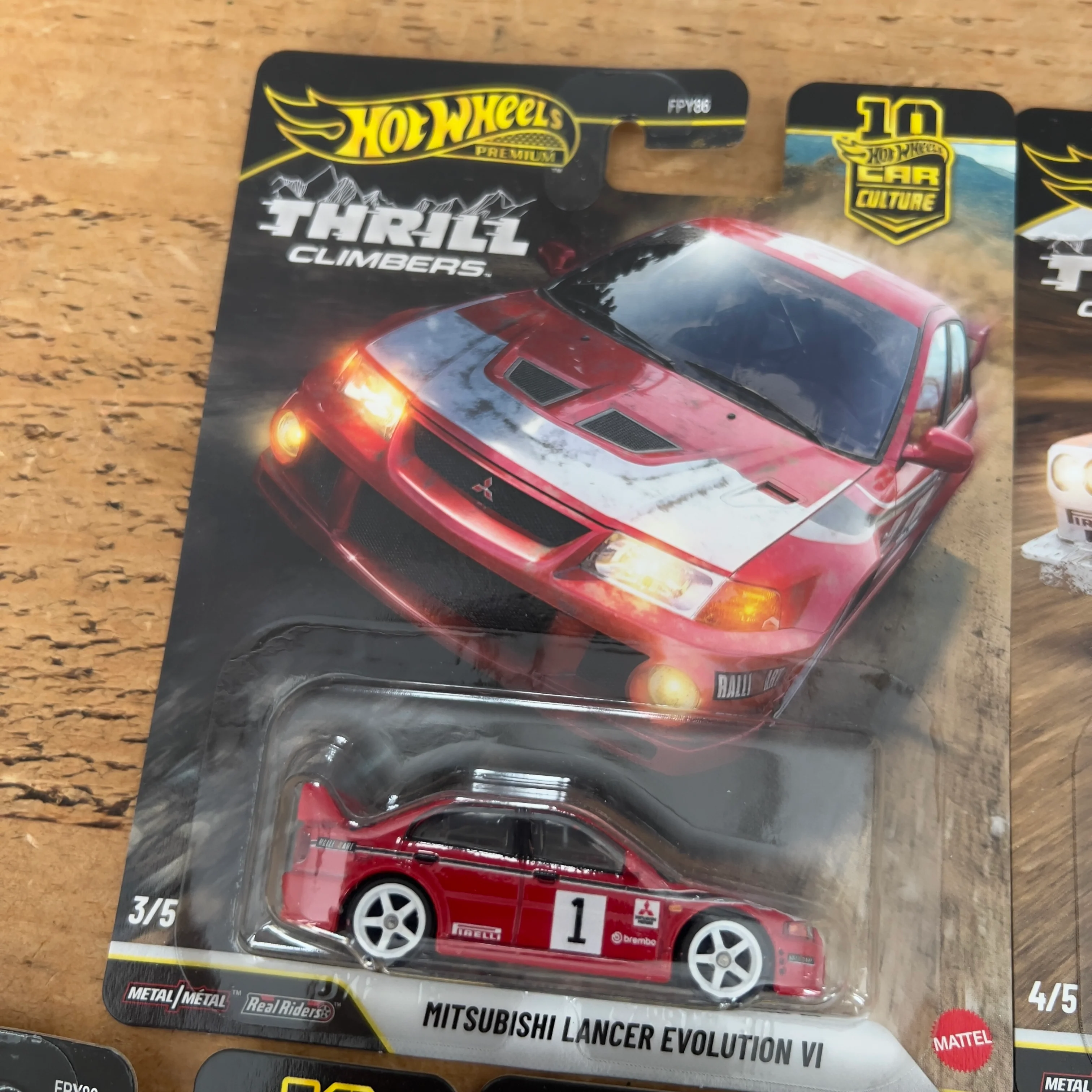 Hot Wheels Premium Thrill Climbers Full Set Of 5 - Image 2