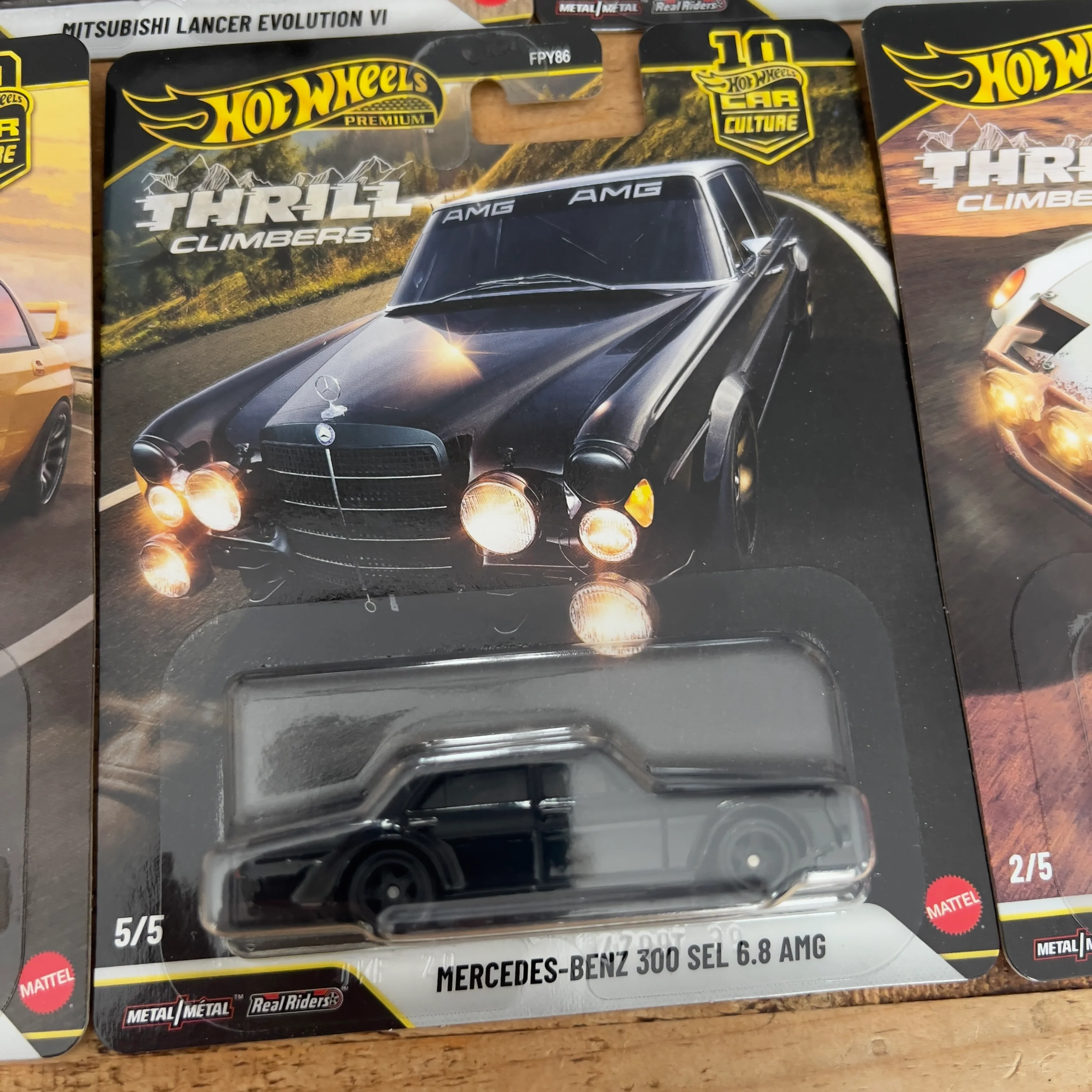 Hot Wheels Premium Thrill Climbers Full Set Of 5 - Image 5