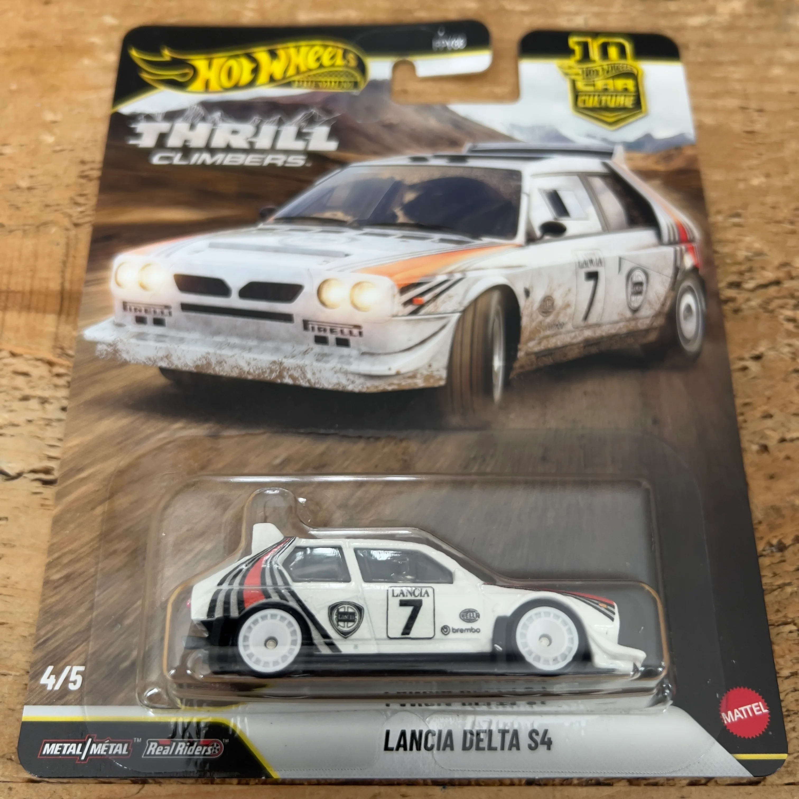Hot Wheels Premium Thrill Climbers Lancia Delta S4