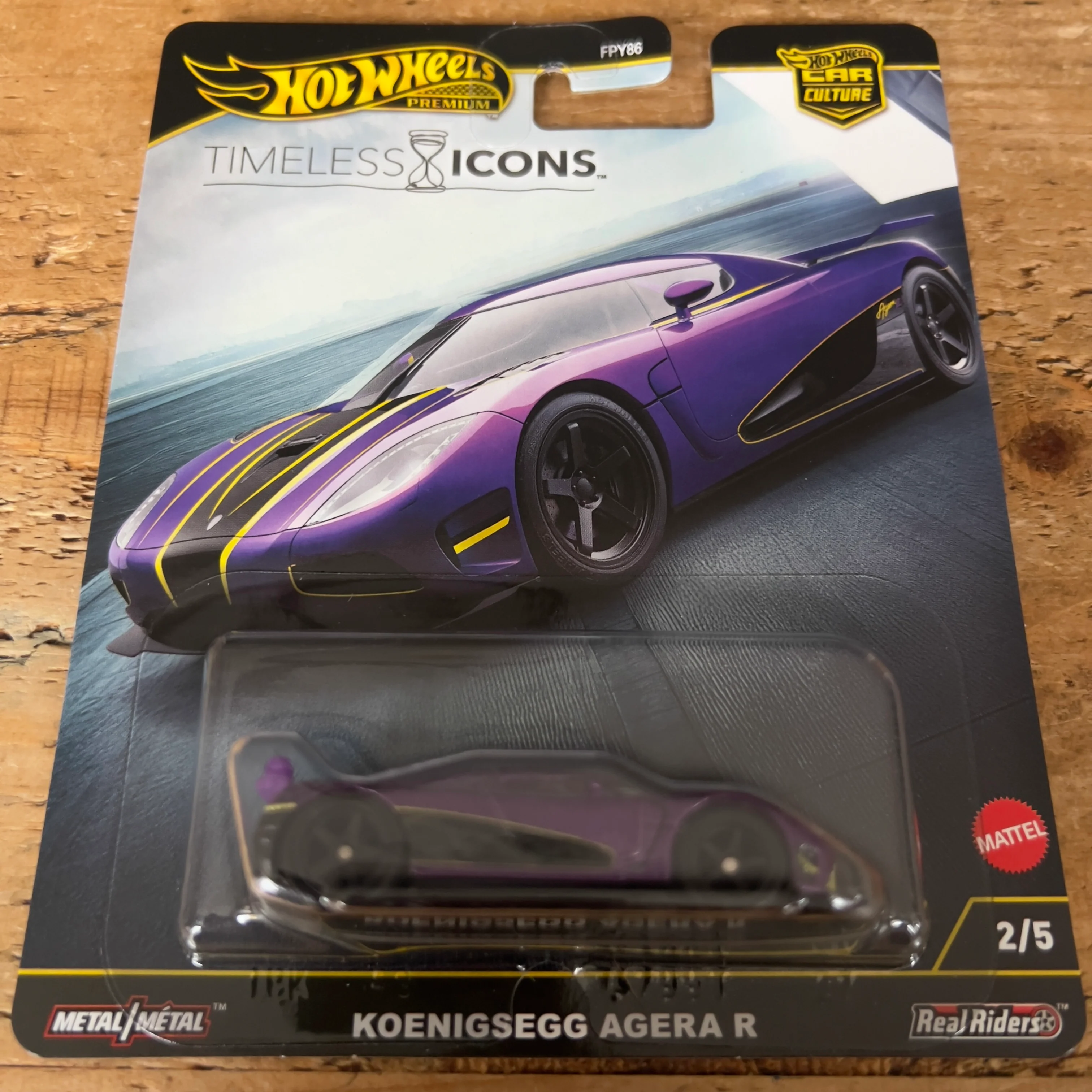 Hot Wheels Premium Timeless Icoms Koenigsegg Agera R