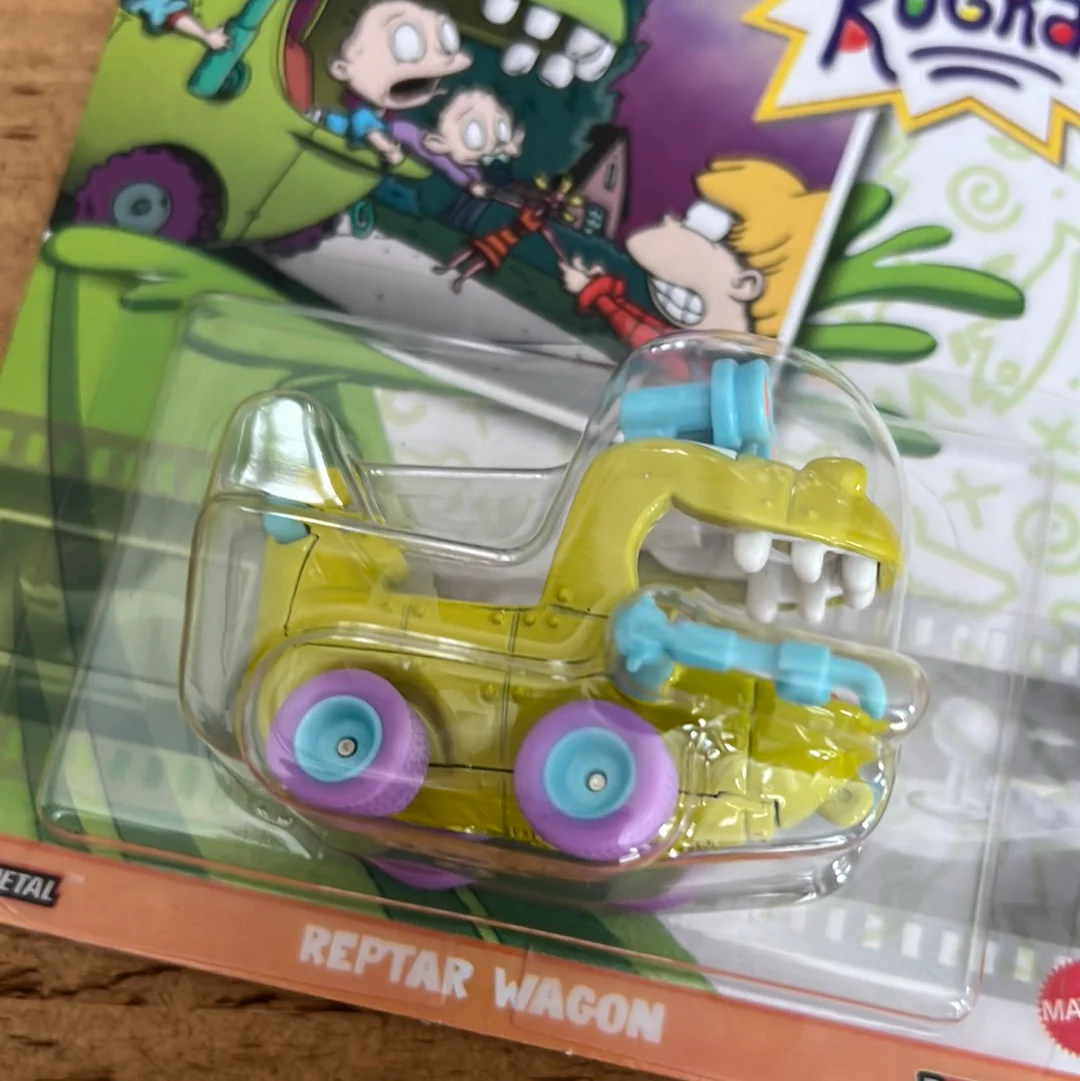 Hot Wheels Retro Entertainment Rugrats Reptar Wagon. - Image 2