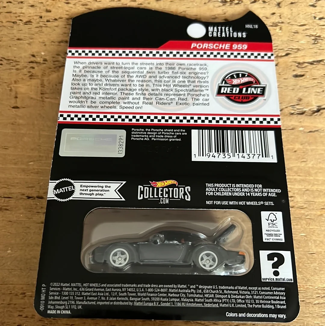 Hot Wheels RLC Porsche 959 - Image 5