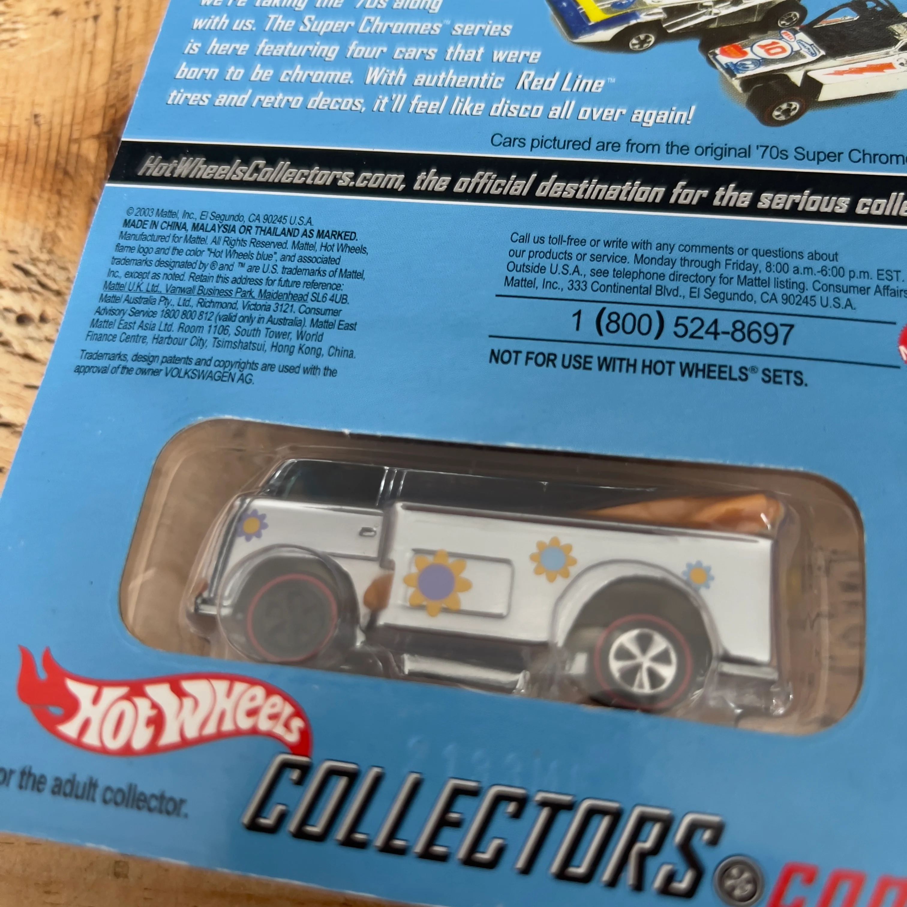 Hot Wheels RLC Super Chromes Beach Bomb Too Error - Image 3
