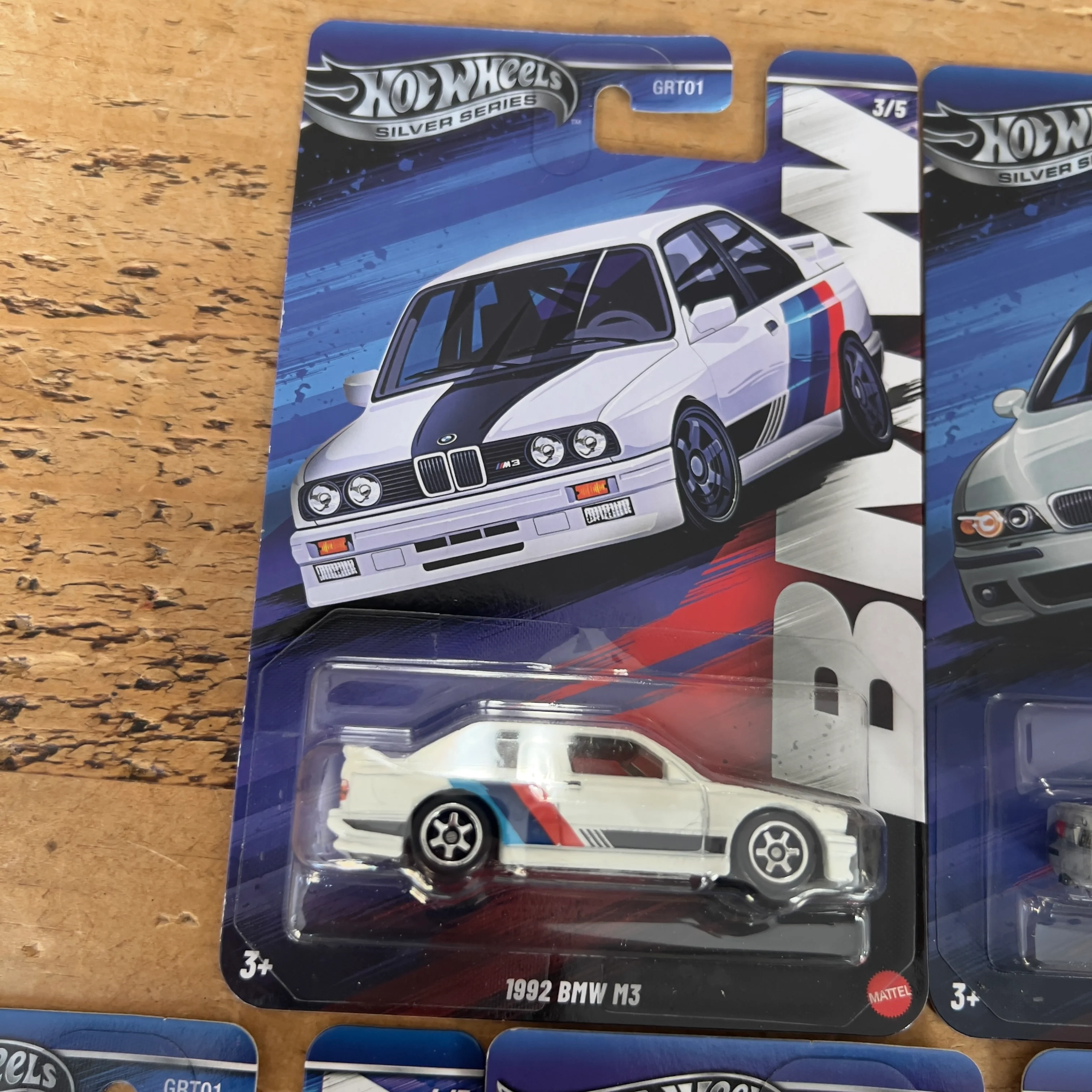 Hot Wheels Silver Series BMW Full Set Of 5 - Image 2
