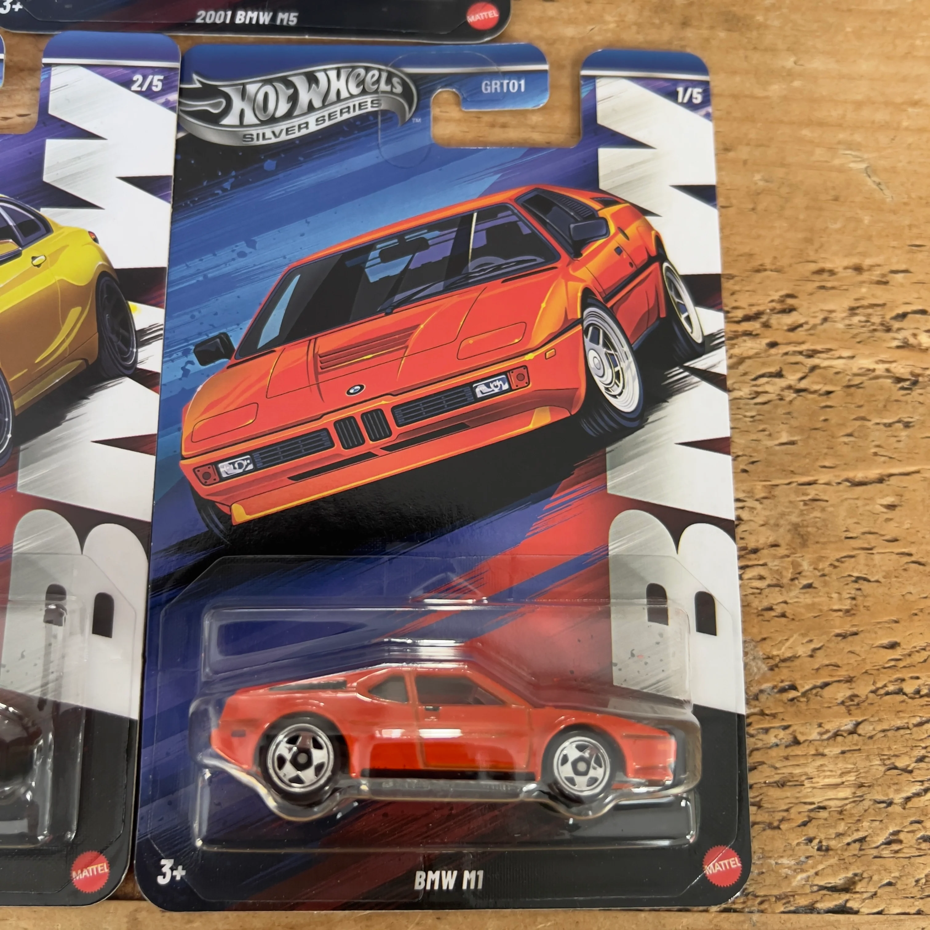 Hot Wheels Silver Series BMW Full Set Of 5 - Image 6