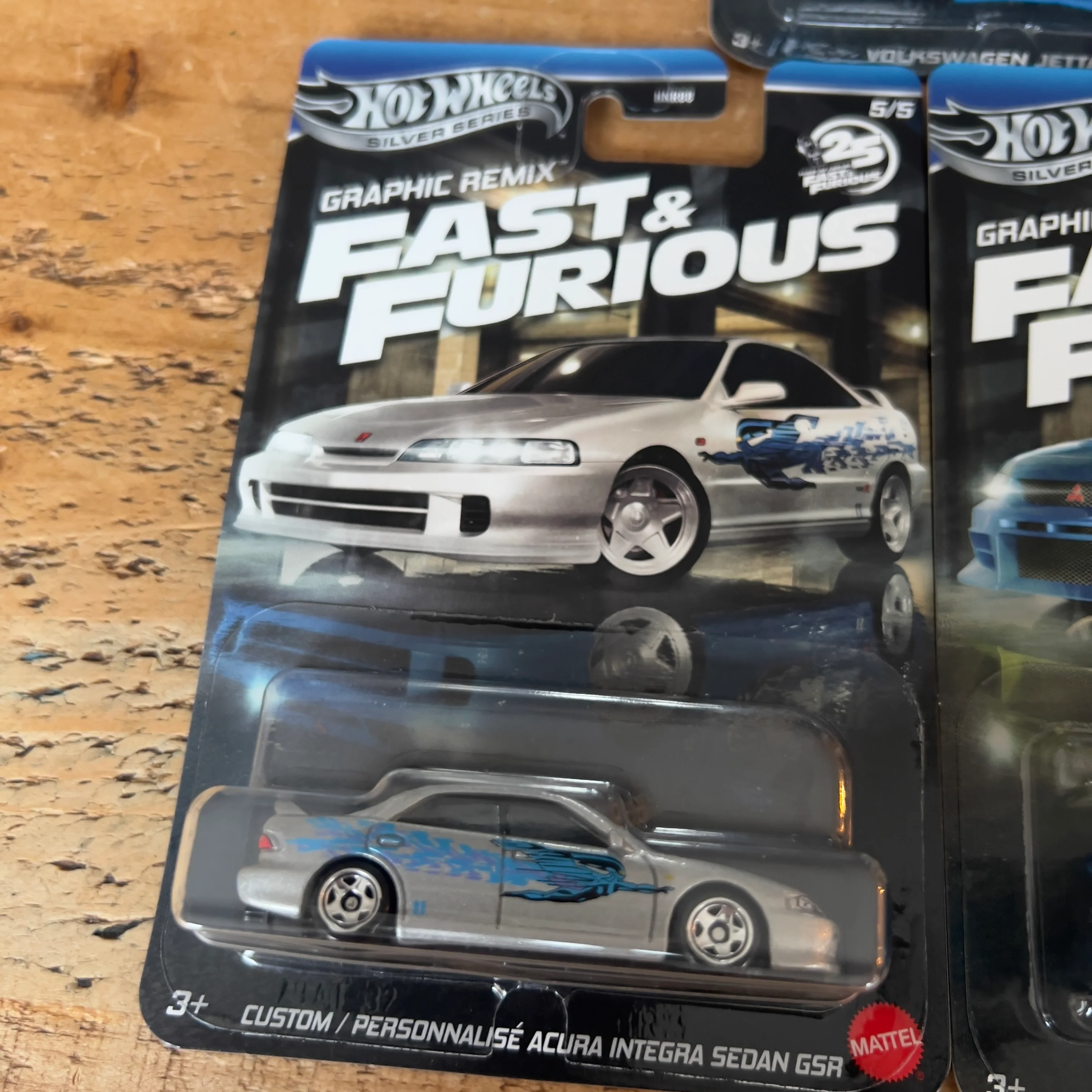Hot Wheels Silver Series Fast & Furious Full Set Of 5 - Image 4